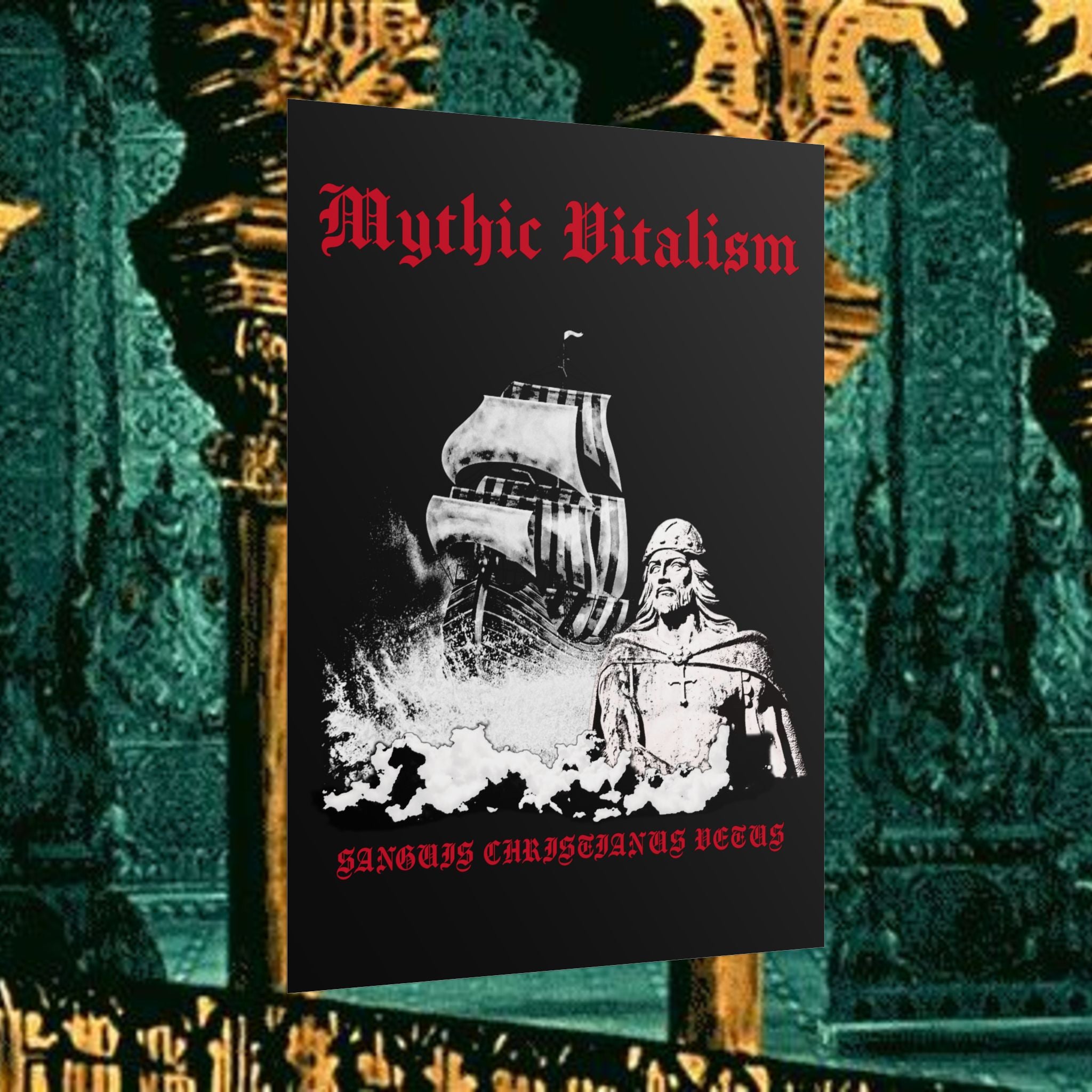 Mythical Vitalism, Sanguis Christianus Vetus Adventure and Exploration Inspired Rolled Posters