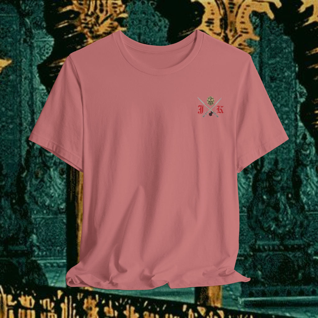 Mythic Vitalism, Sanguis Christianus Vetus Exploration and Adventure Inspired Graphic T Shirt Back Version