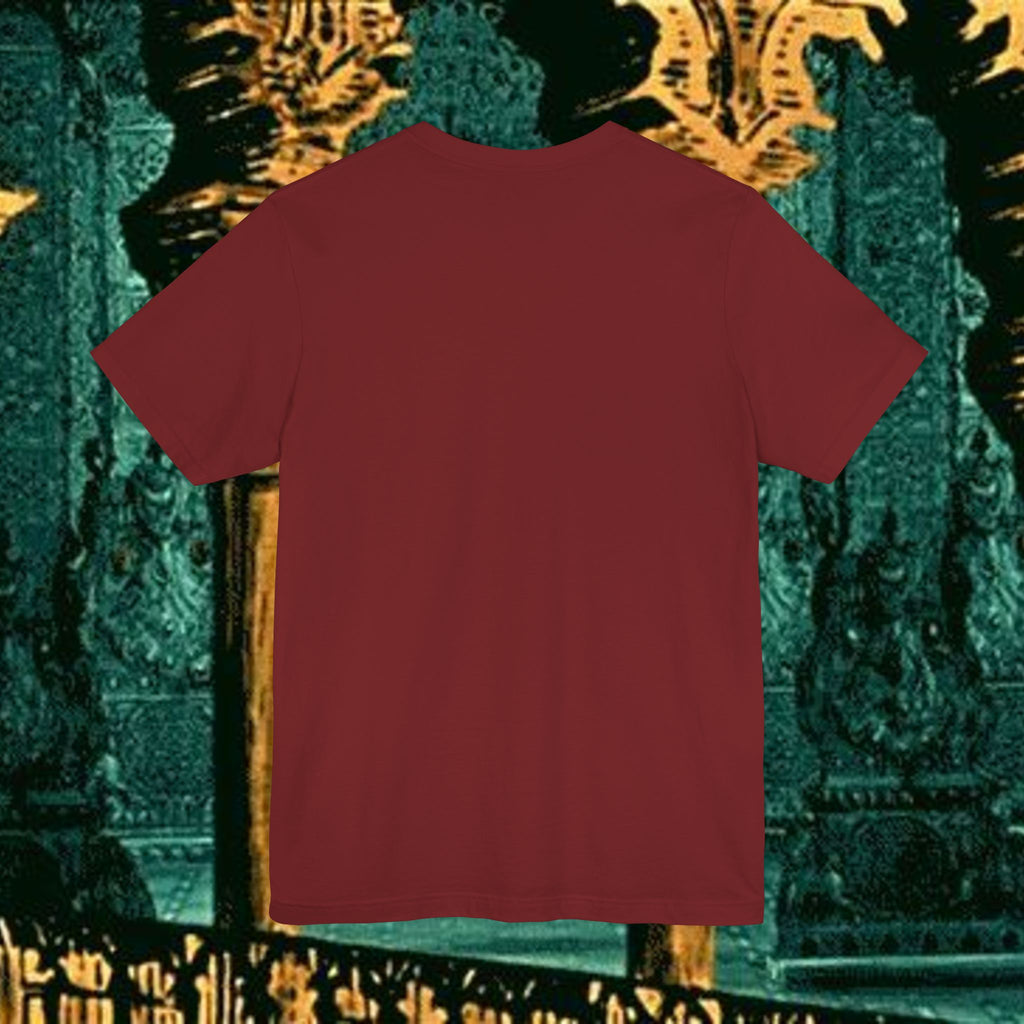 Mythic Vitalism, Sanguis Christianus Vetus Exploration and Adventure Inspired Graphic T Shirt Front Version