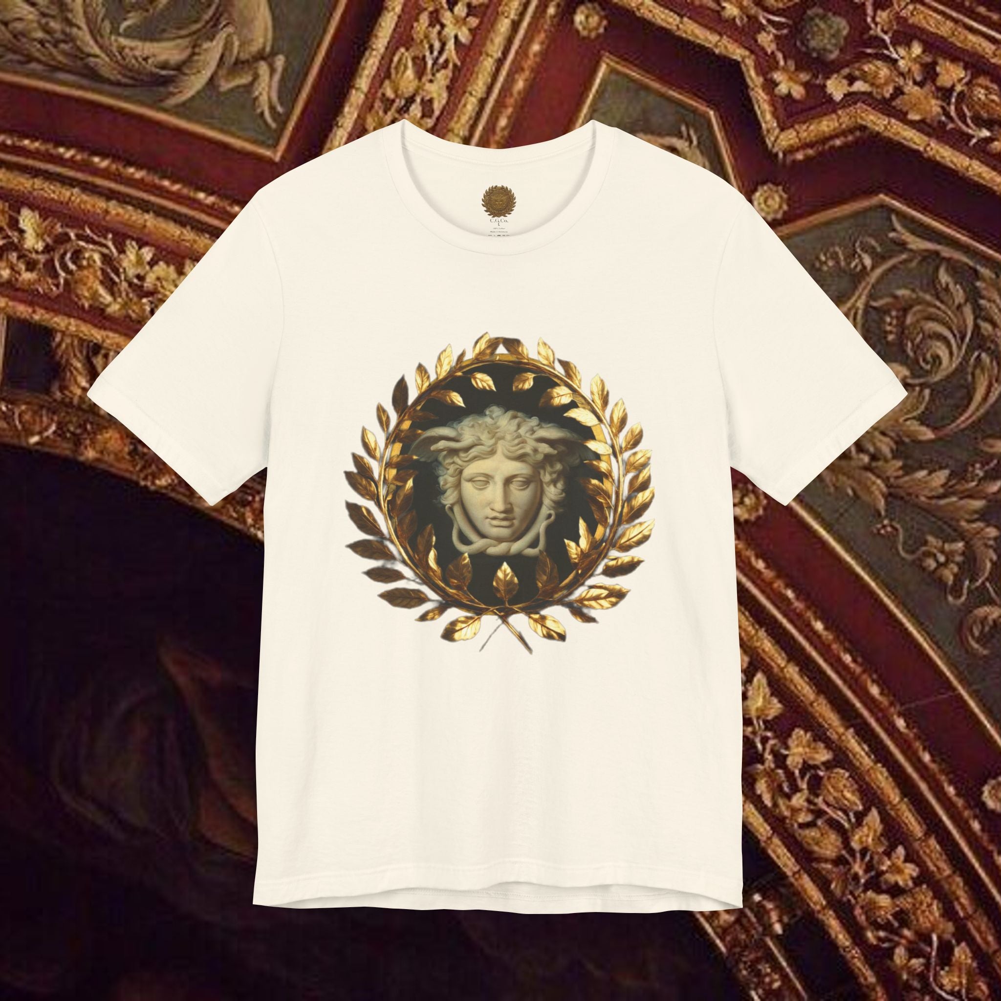 Medusa's Gaze Classical Inspired Mythology Unisex Jersey Short Sleeve Graphic Tee