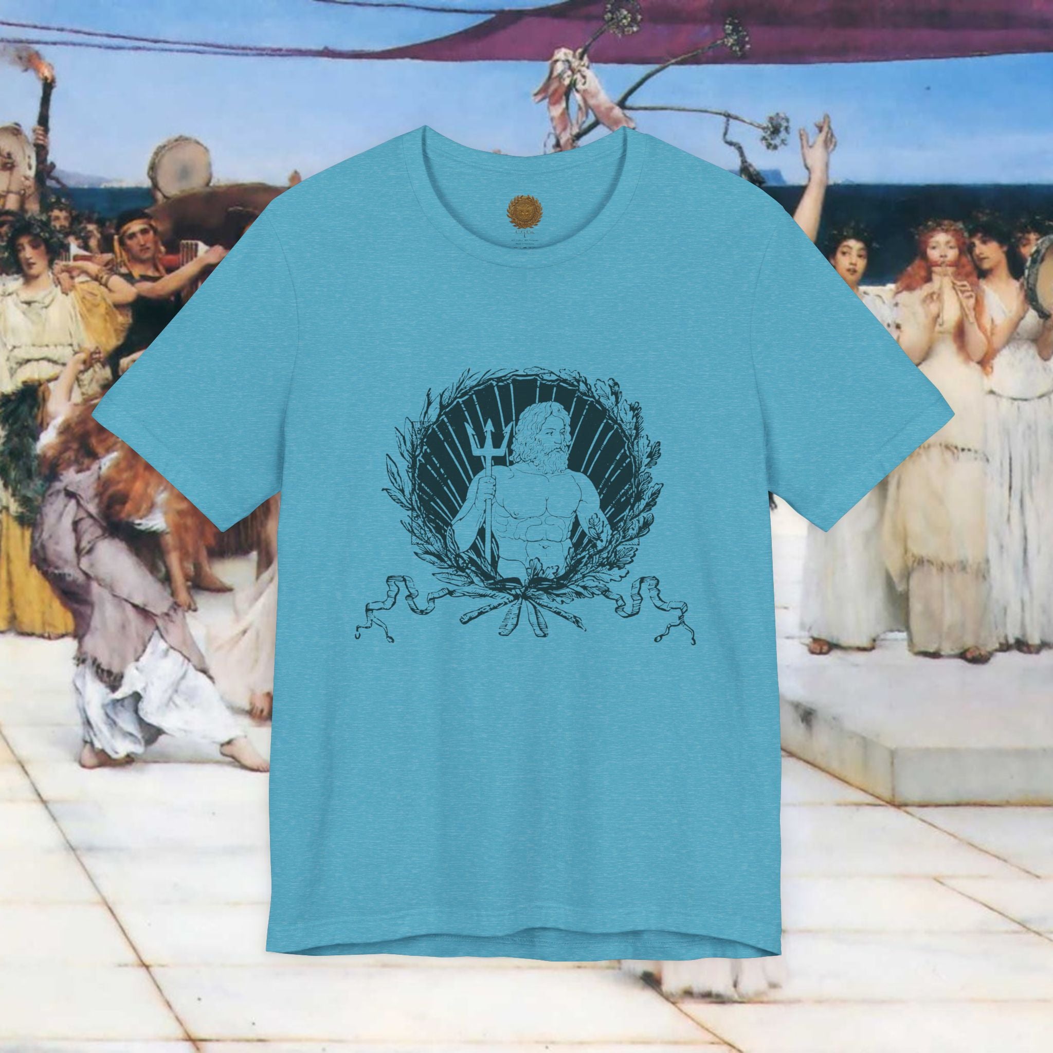 Neptune's Domain Graphic T Shirt – Roman God of the Sea   Mythology