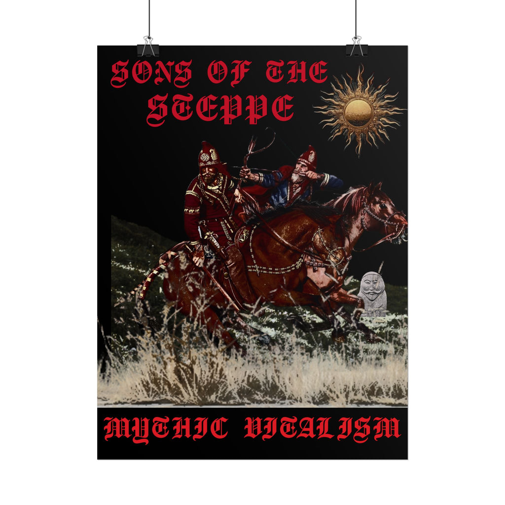 Sons of the Steppe Early Medieval Ancient Rolled Posters