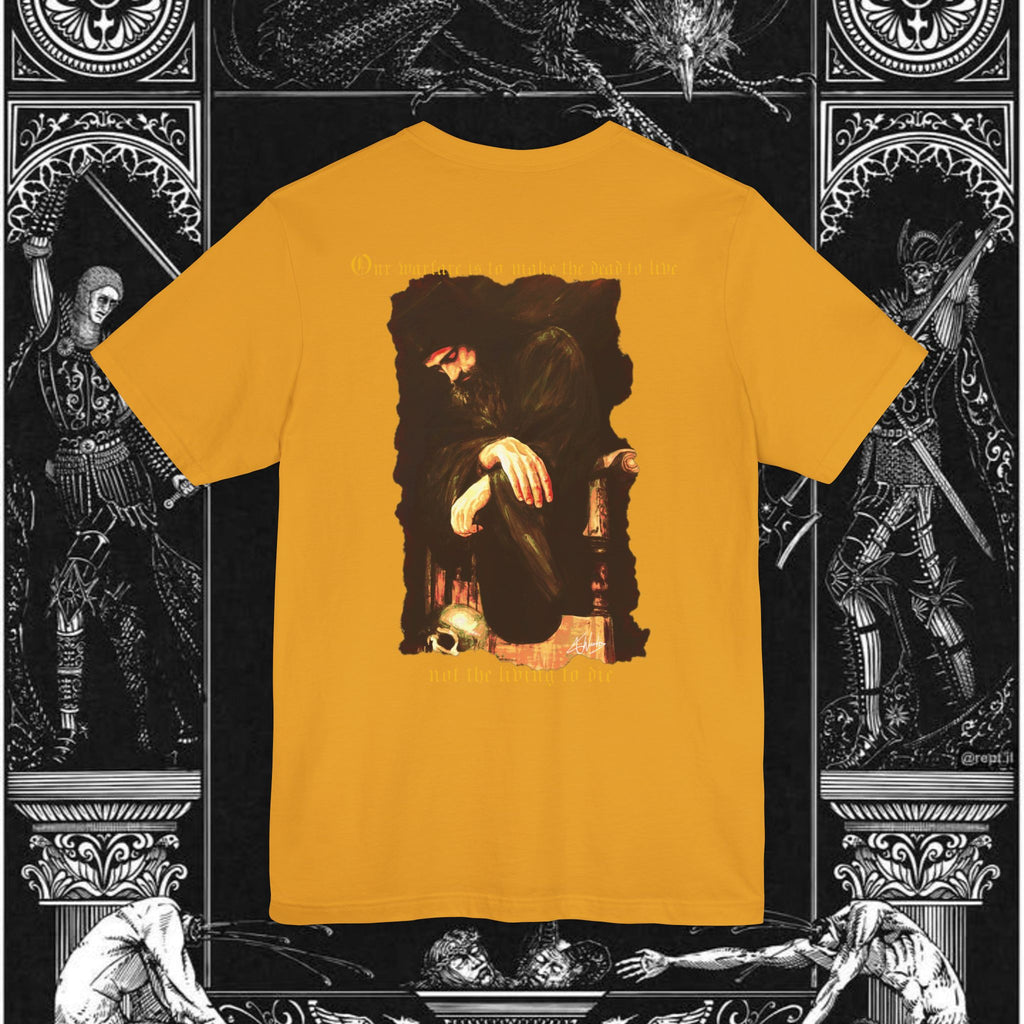 Man's Memento Medieval Fantasy Graphic T Shirt