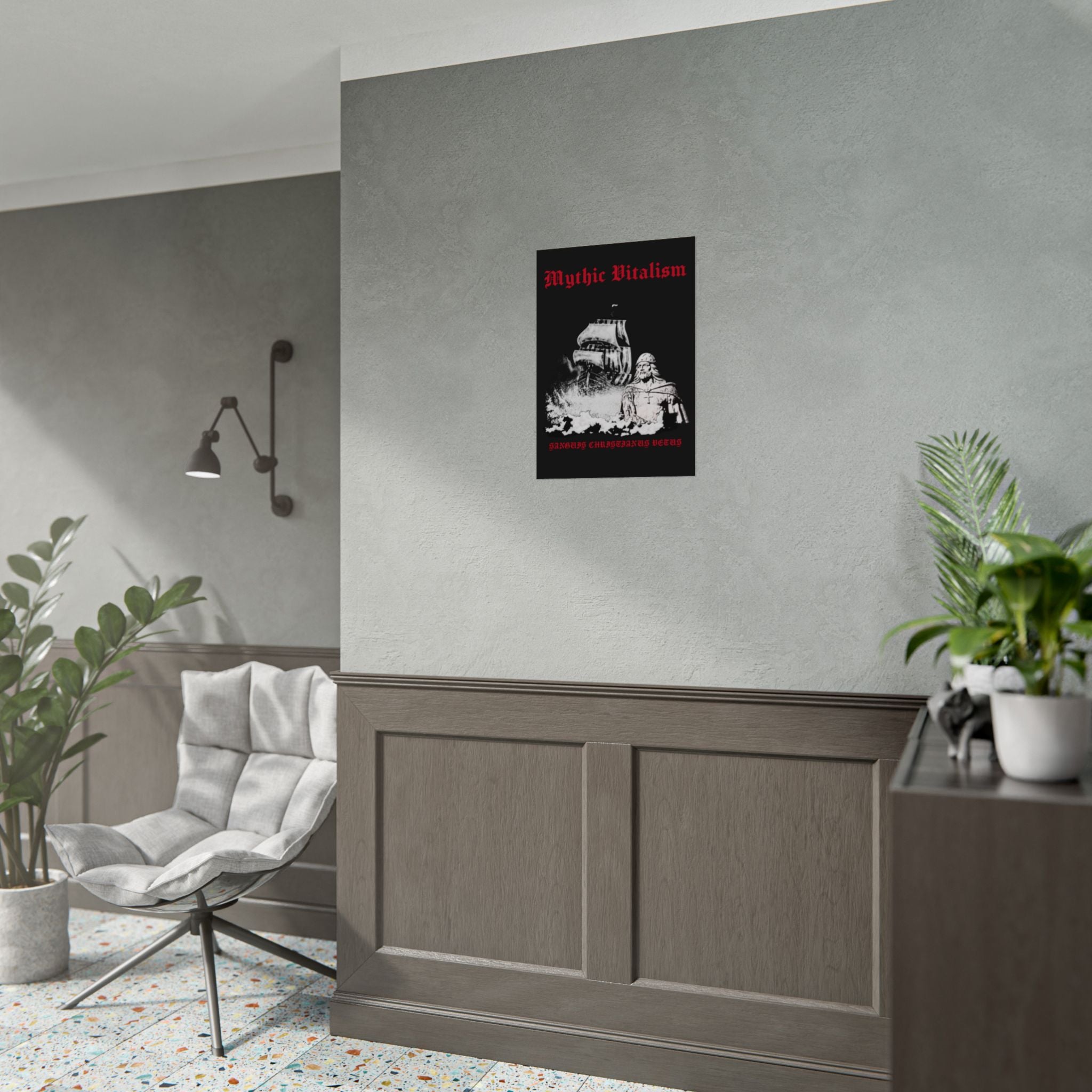 Mythical Vitalism, Sanguis Christianus Vetus Adventure and Exploration Inspired Rolled Posters