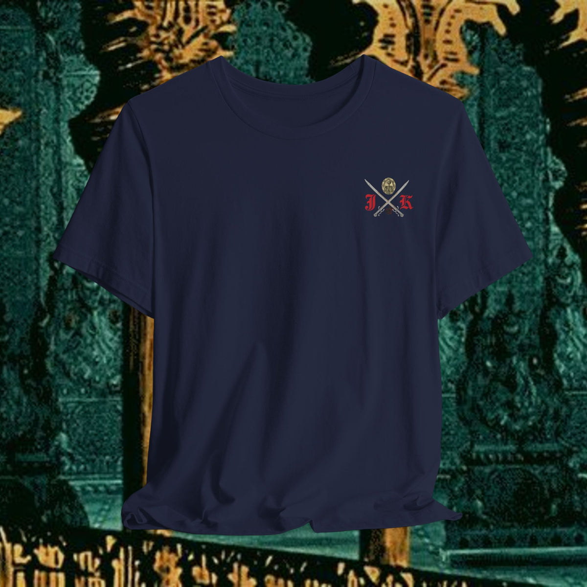 Mythic Vitalism, Sanguis Christianus Vetus Exploration and Adventure Inspired Graphic T Shirt Back Version