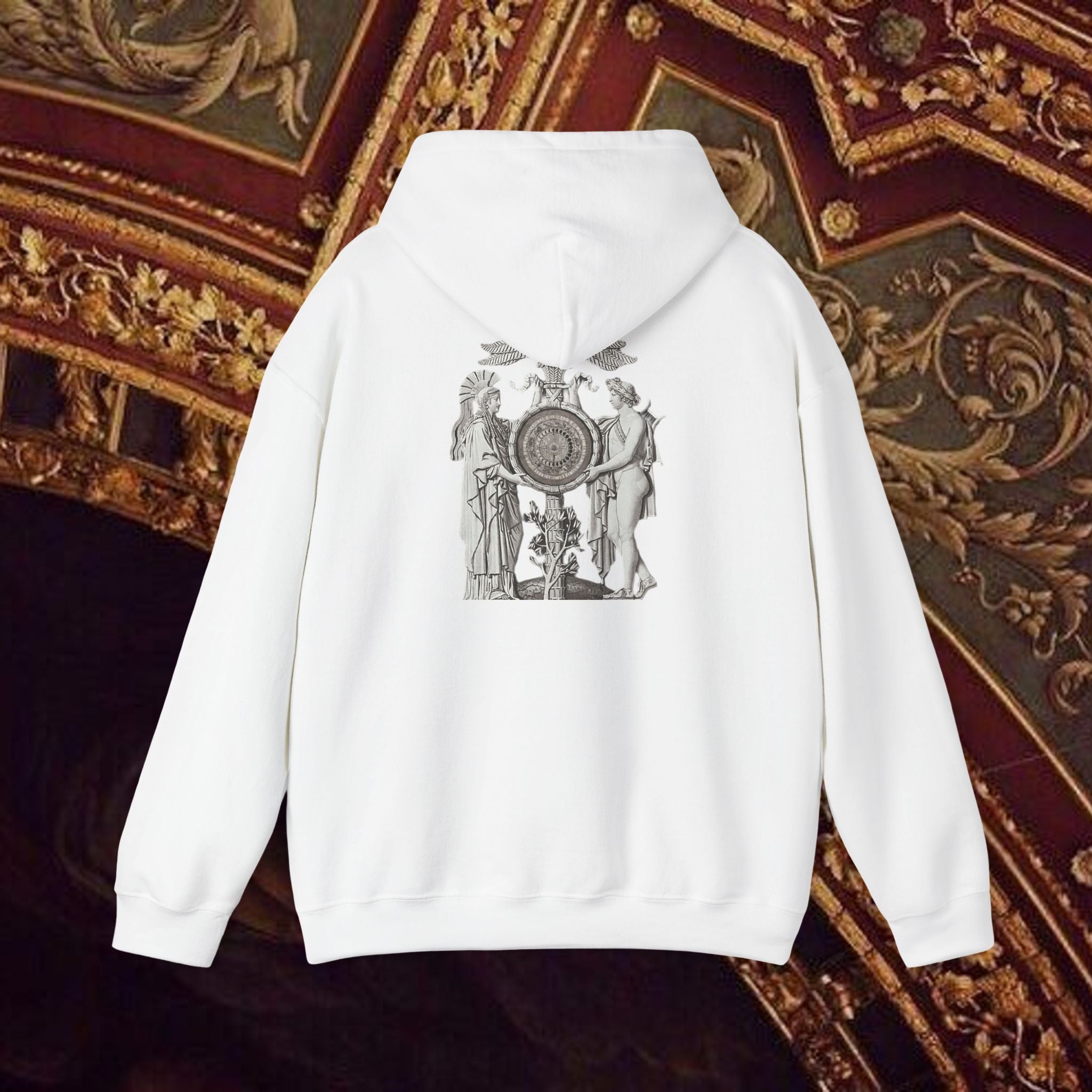 Astrological Vision Hoodie - Esoteric Mystical Graphic Hoodie - Back Version