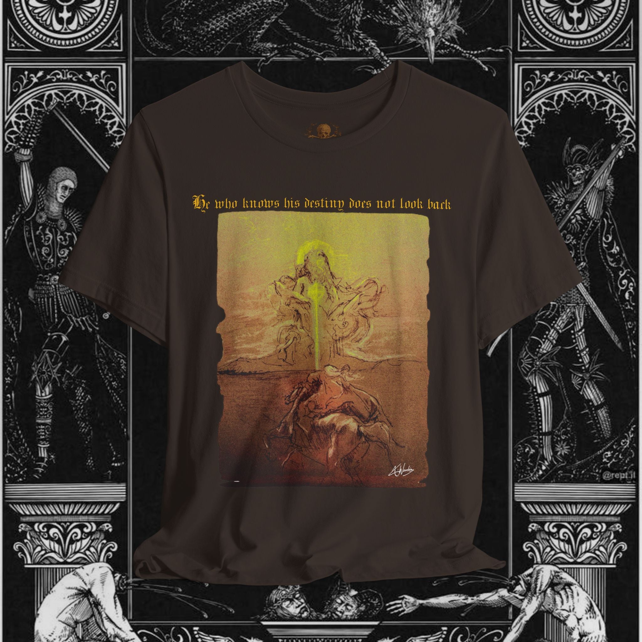 The Destiny of Man Medieval Fantasy Graphic Shirt