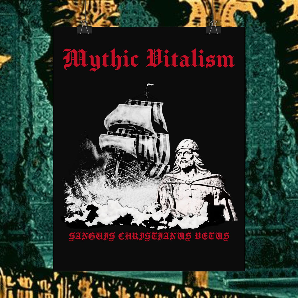Mythical Vitalism, Sanguis Christianus Vetus Adventure and Exploration Inspired Rolled Posters
