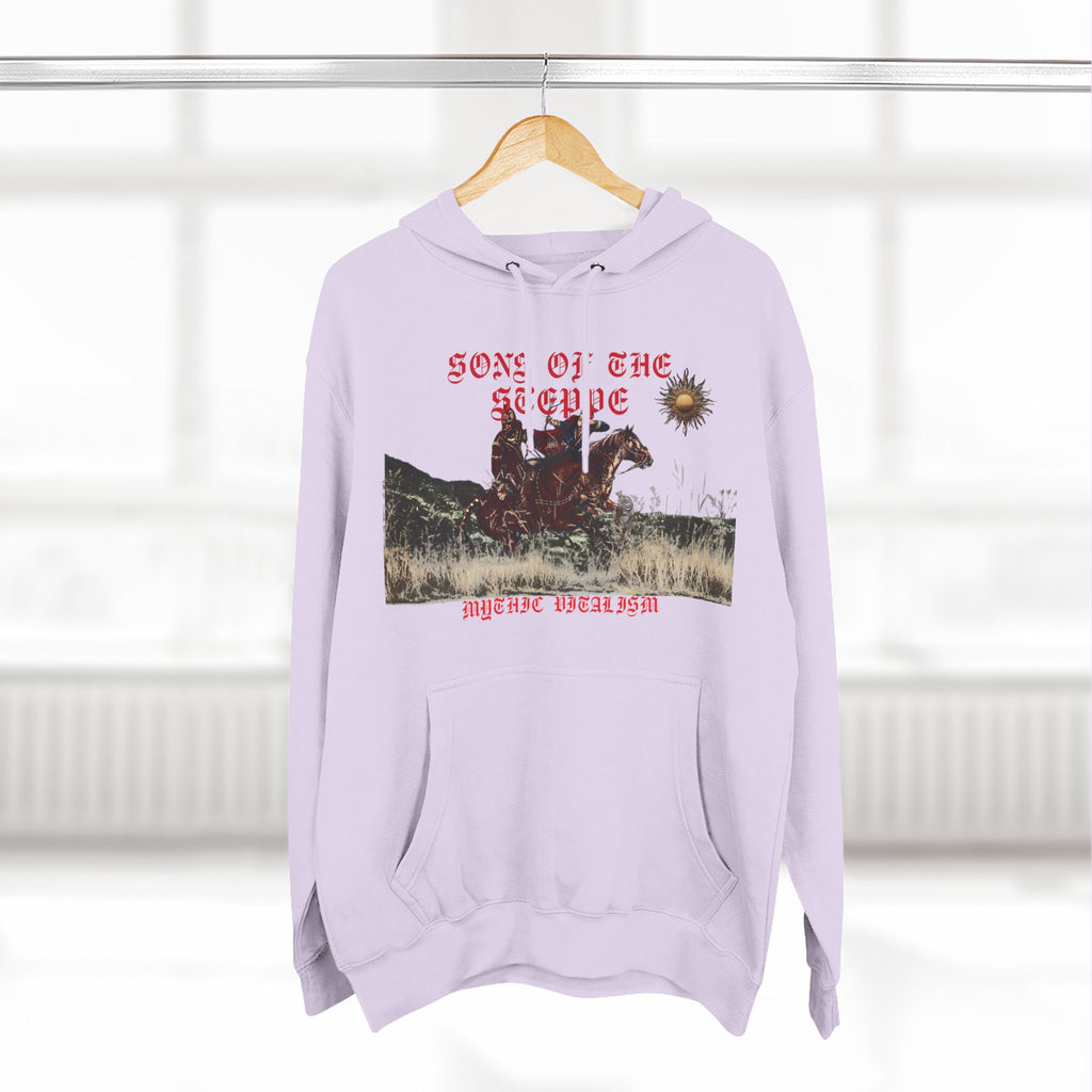 Son of the Steppe Fleece Medieval Graphic Hoodie
