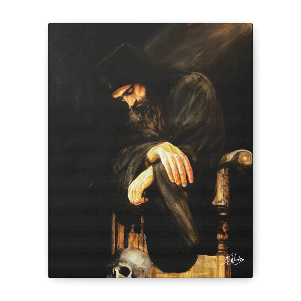 Man's Memento Medieval Fantasy Canvas