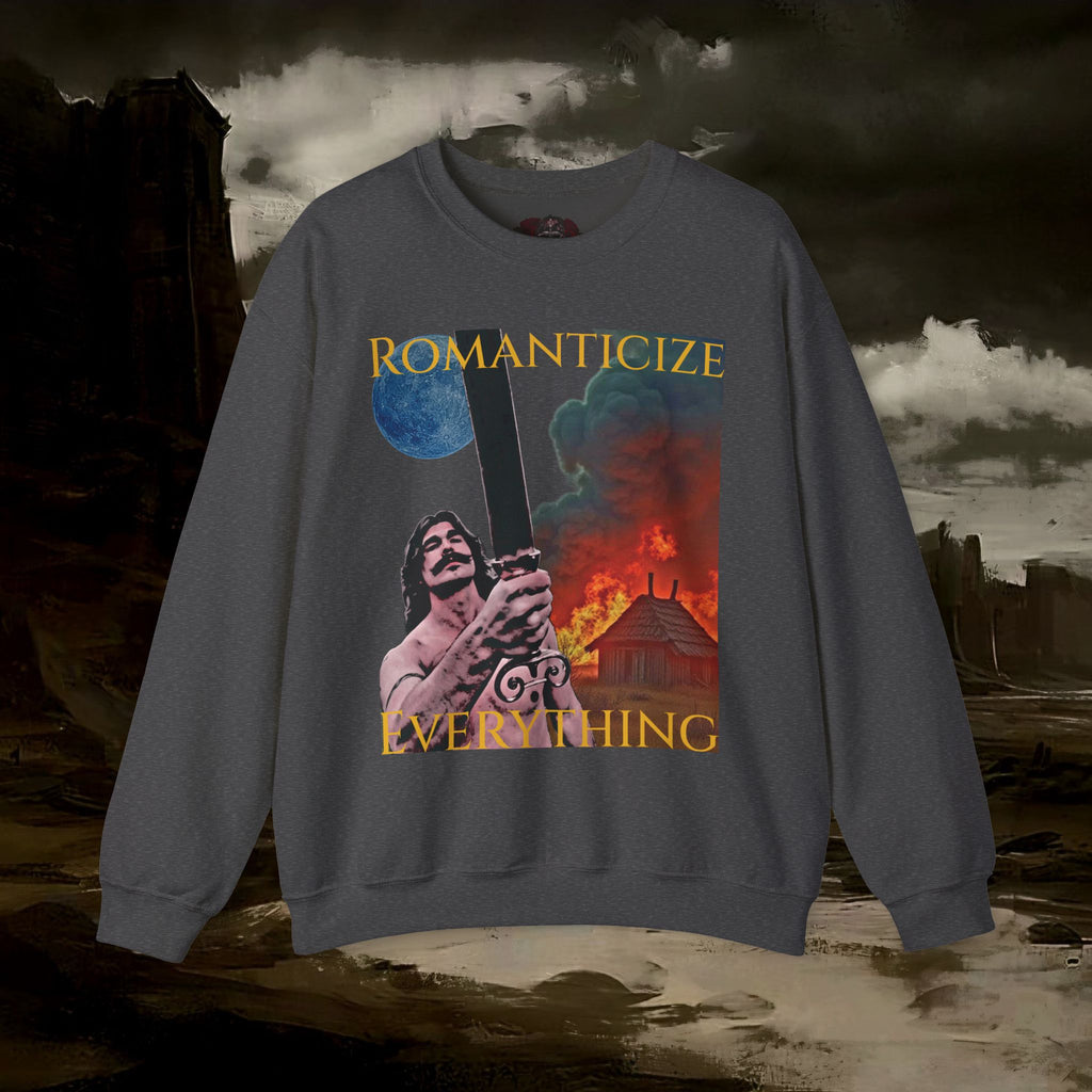 The Barbarian's Mirror, Unisex Crewneck Graphic Sweatshirt