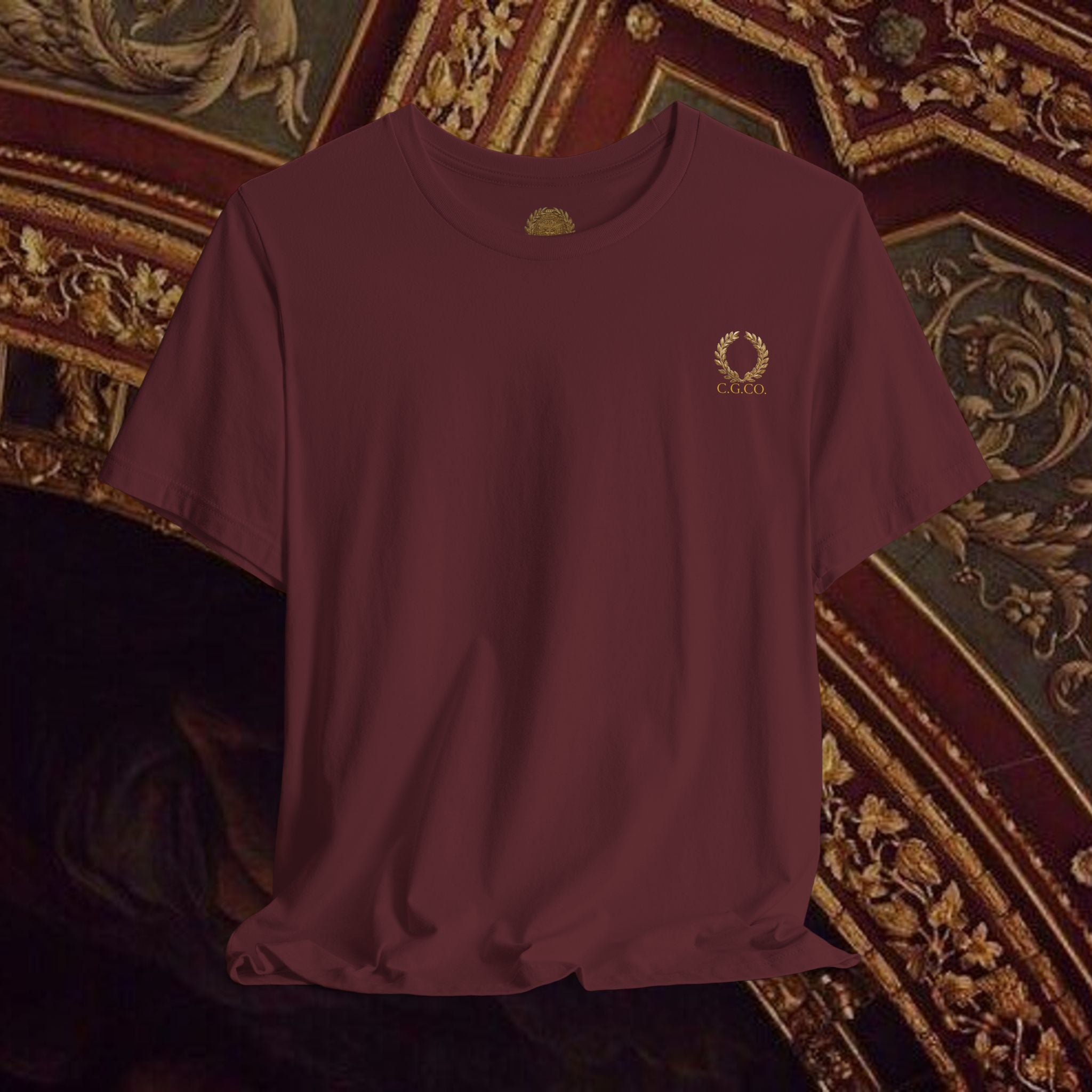 Beauty Through Strength Classically-Inspired Cotton Graphic Shirt Back Version