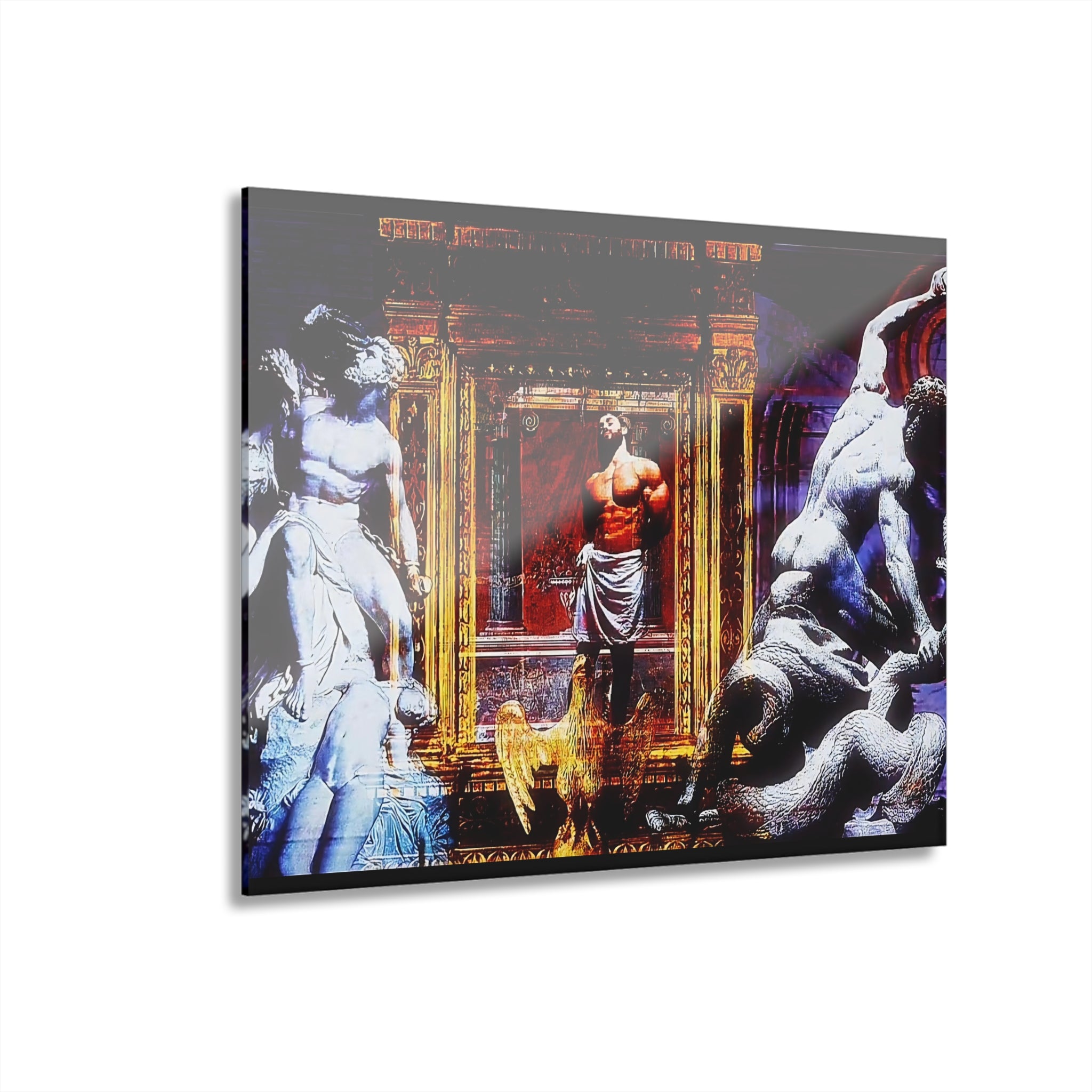 Prometheus Bound Classical Ancient Mythology Acrylic Prints (French Cleat Hanging)