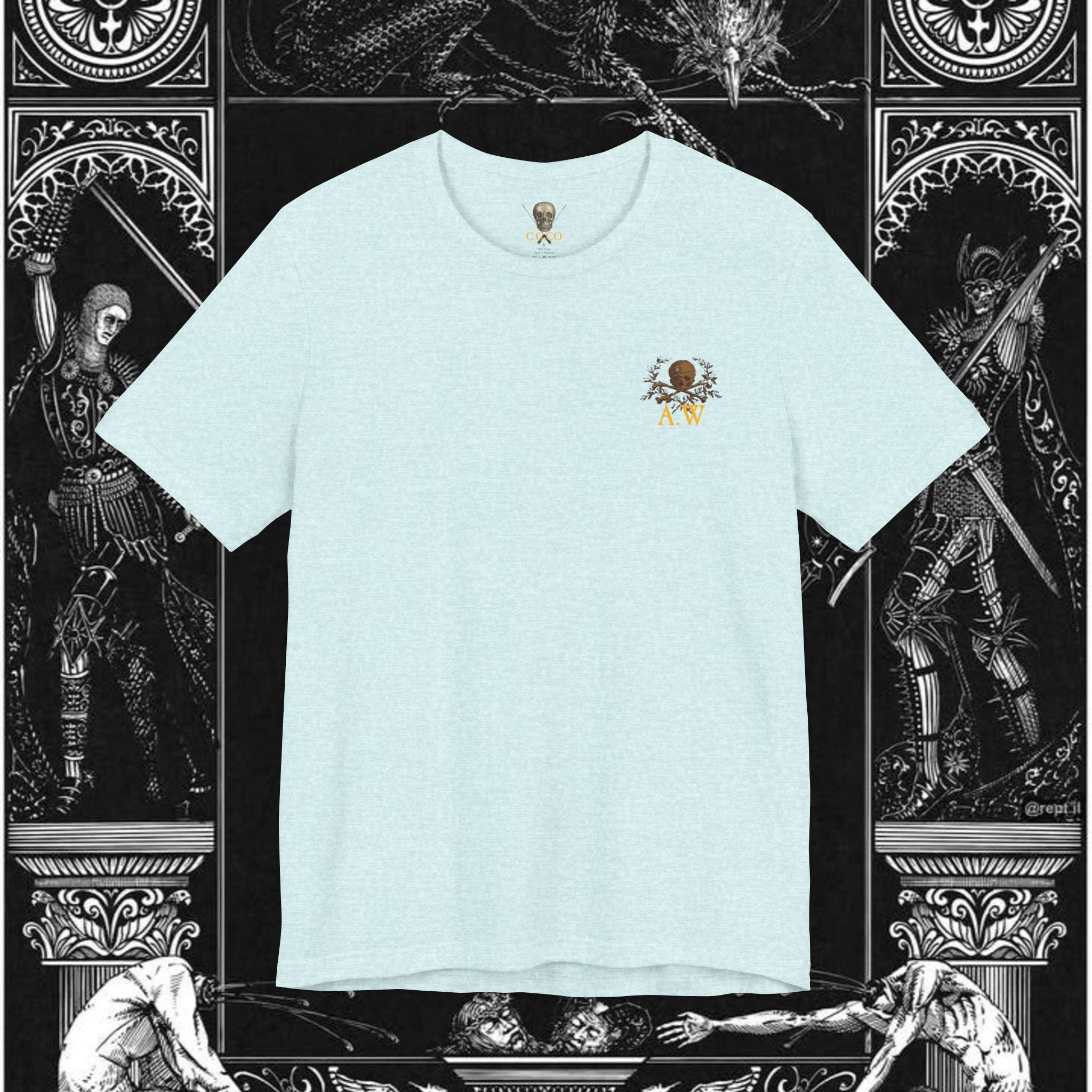 The Samurai's Vengeance Medieval Fantasy Graphic Shirt
