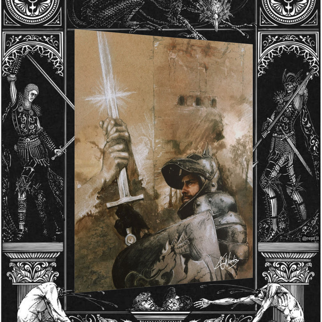 The King's Destiny Medieval Fantasy Print