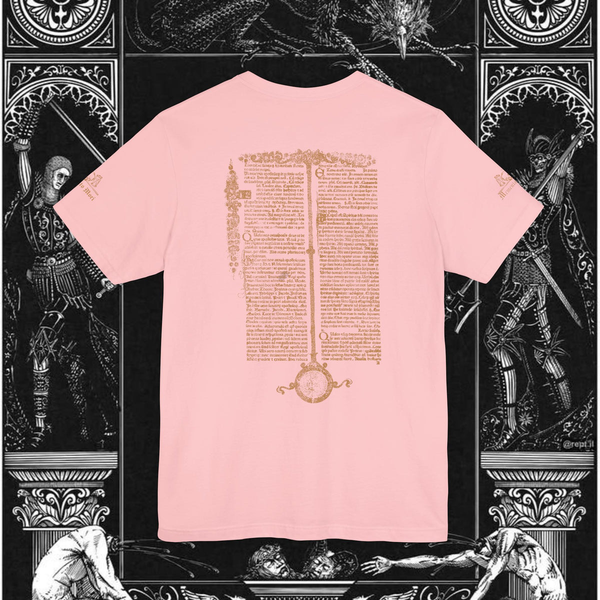 The Circle of Life Medieval Fantasy Inspired Graphic Shirt