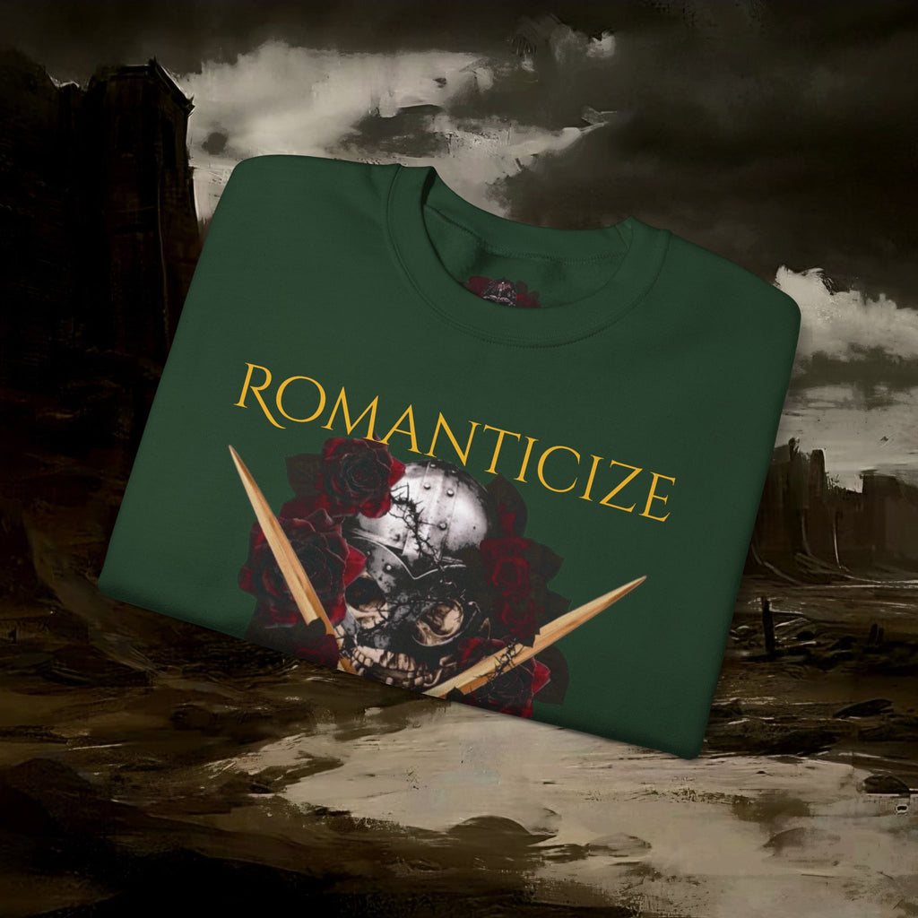 The Barbarian's Fate Medieval Fantasy Inspired Graphic Sweatshirt