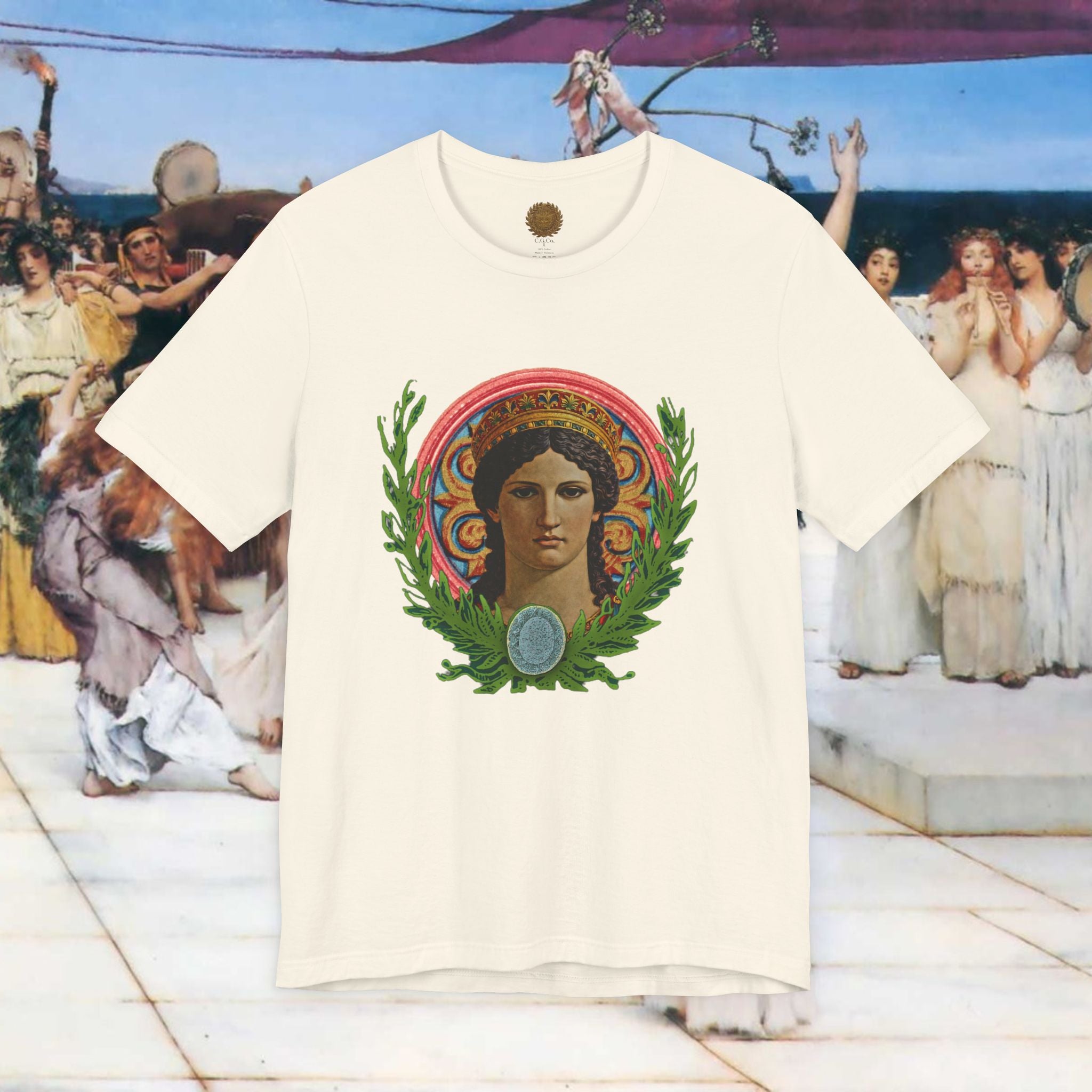 Hera's Wondering – Greek Goddess Coloured Diadem T-Shirt