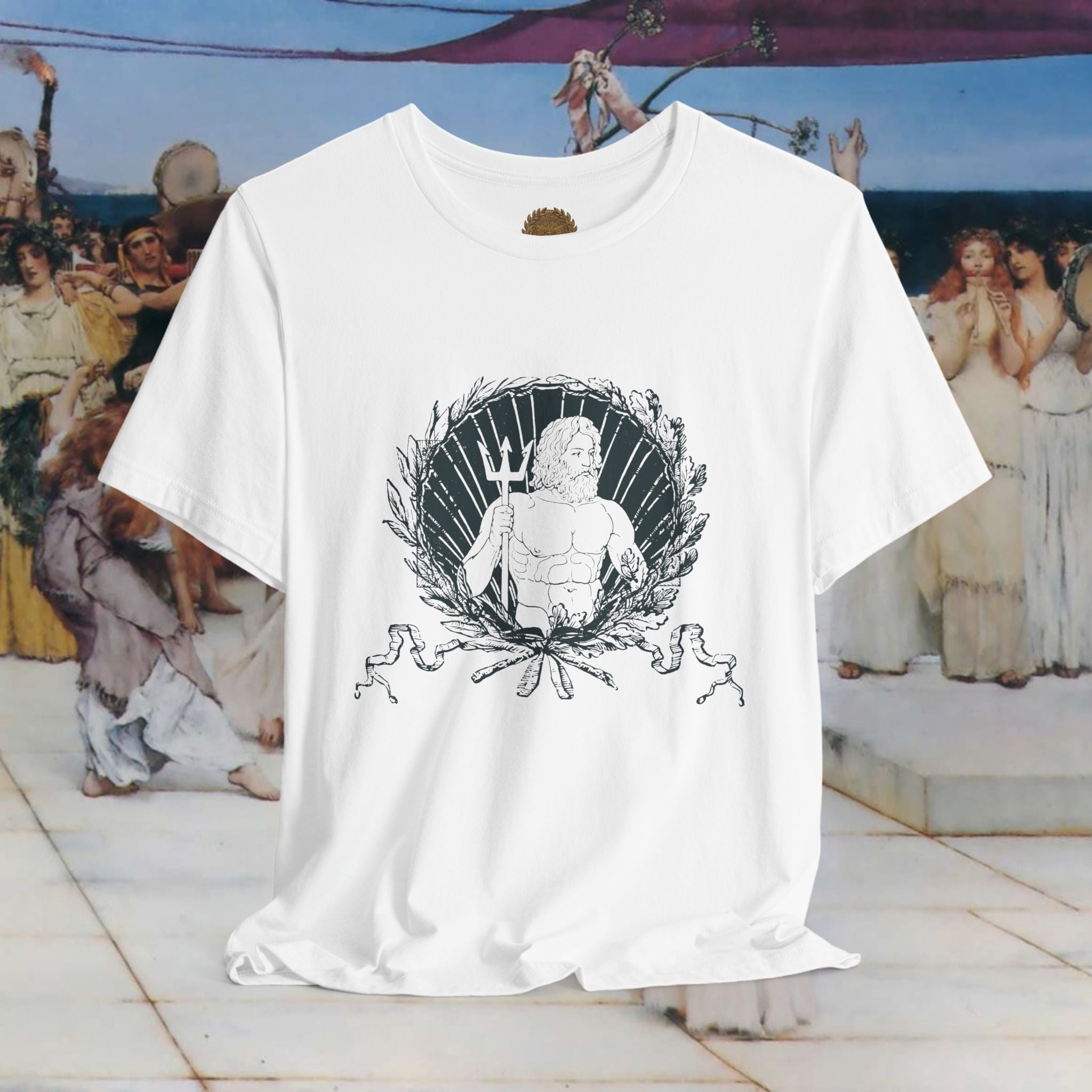 Neptune's Domain Roman Sea God T-Shirt
