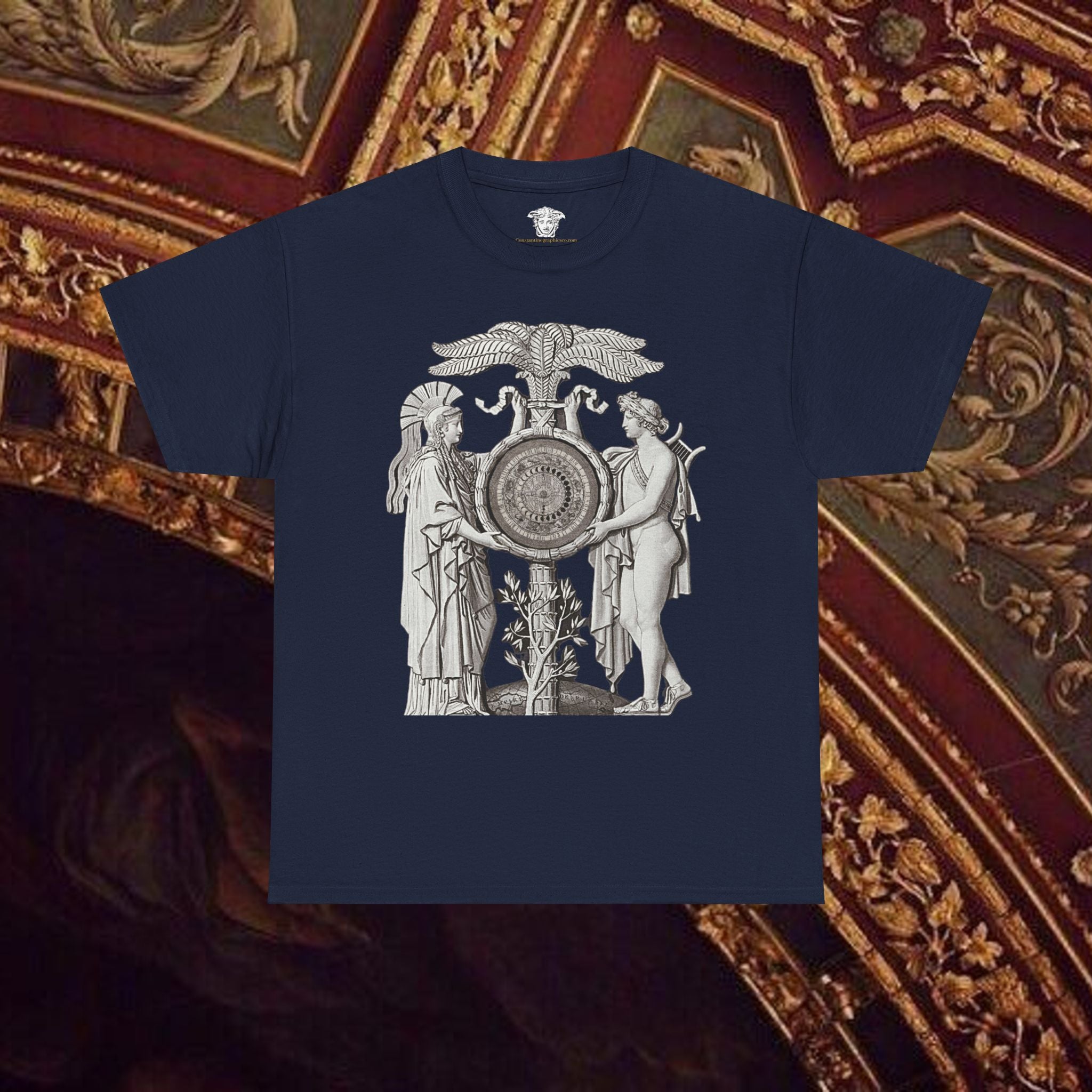 Astrological Vision T-Shirt - Esoteric Mystical Graphic Tee Front Version