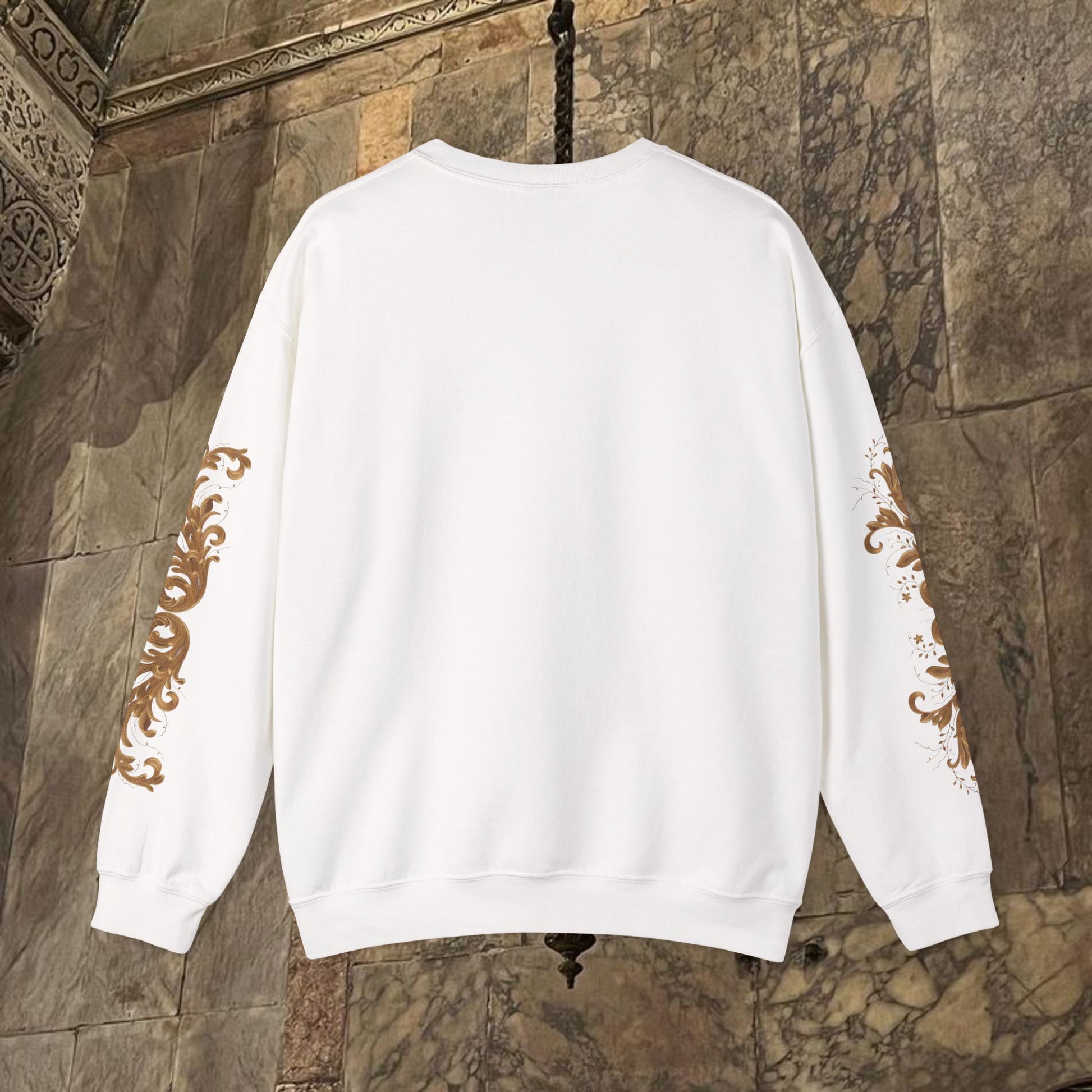 Byzantine Manuscript Art Sweatshirt Ancient design