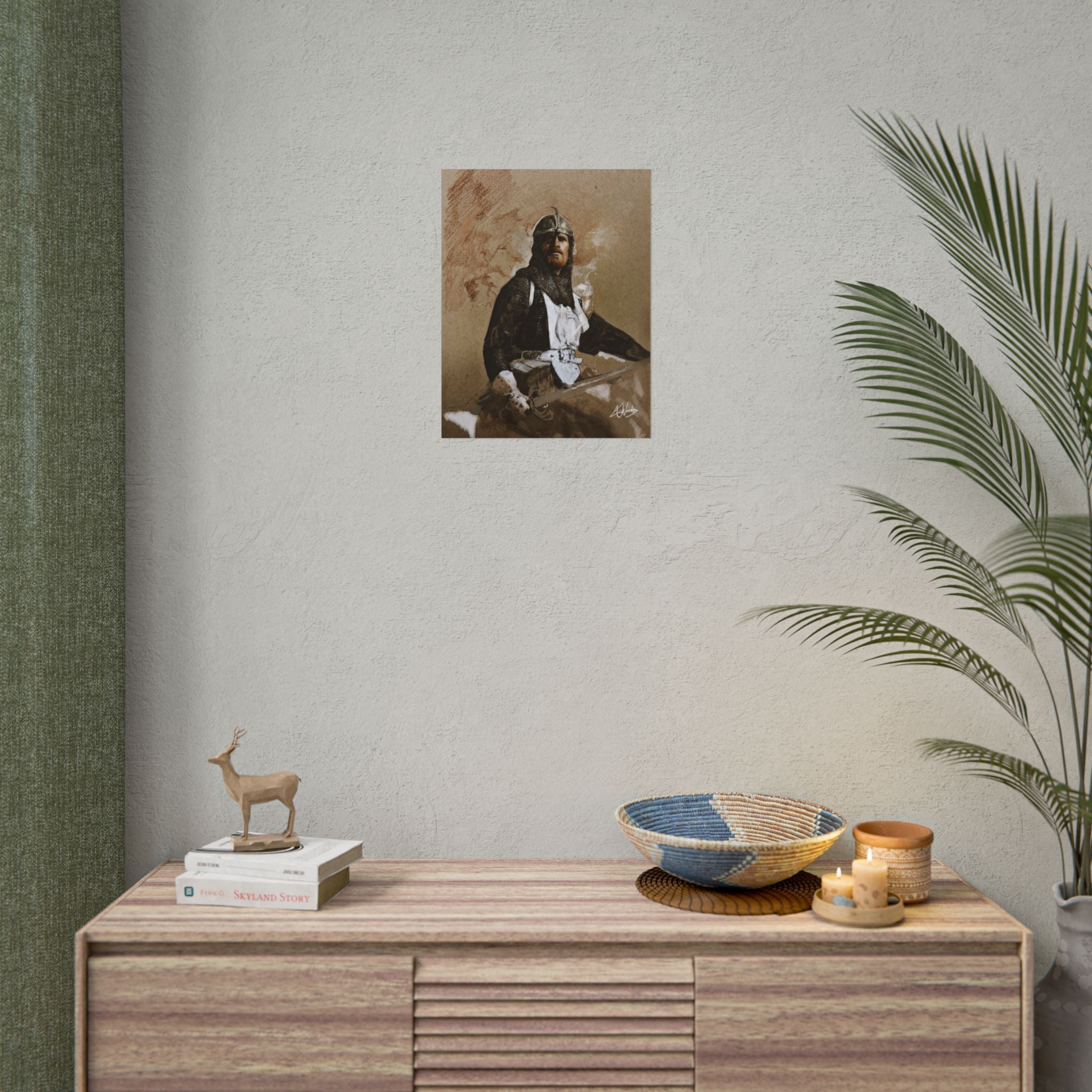 The Knight's Rest Medieval Fantasy Print