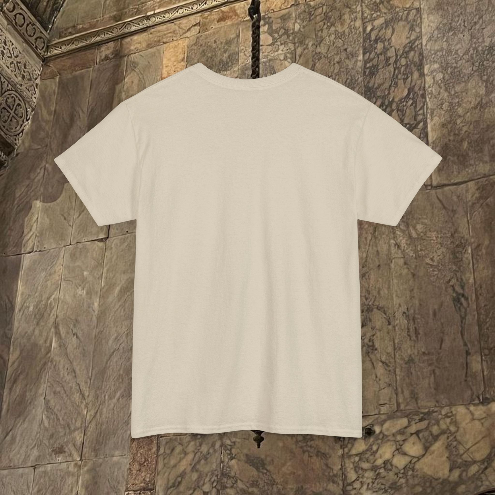 Byzantine Manuscript Art T-Shirt - Sacred Divine Icon