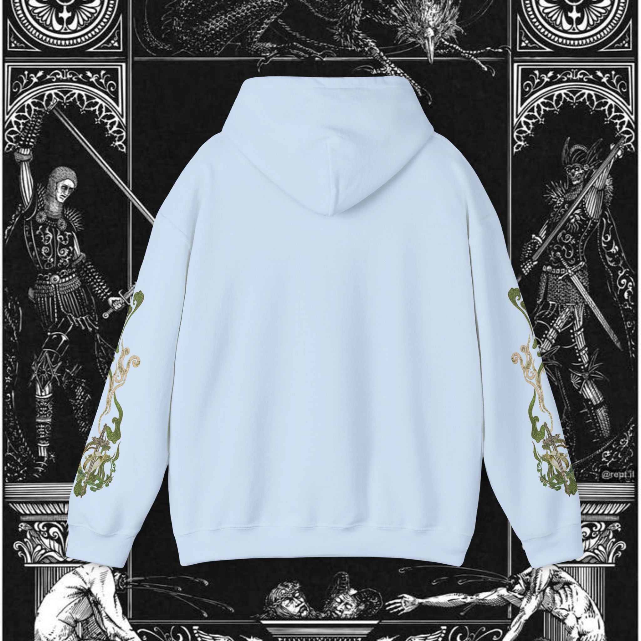 The Last Temptation Medieval Fantasy Graphic Hoodie