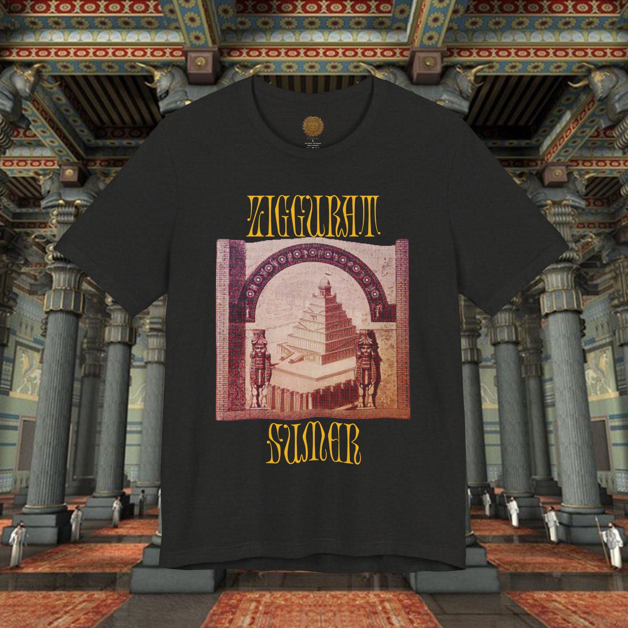 Ziggurat Sumer Mesopotamian Graphic T-Shirt