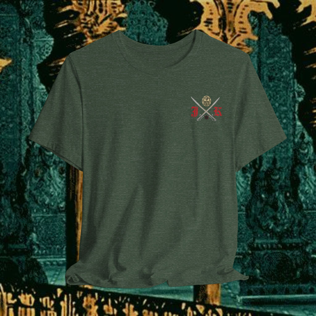Sons of the Steppe Mythical Medieval Inspired Graphic T Shirt Back Version