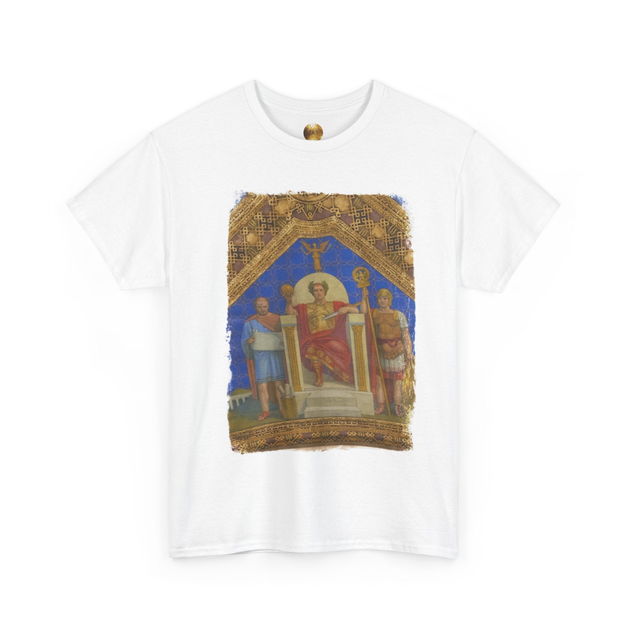 Imperial Throne Art Graphic T-Shirt- Eternal Ruler Design | Constantine Graphics