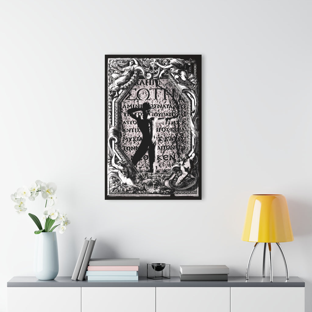 The Warrior's Might Acrylic Prints (French Cleat Hanging)