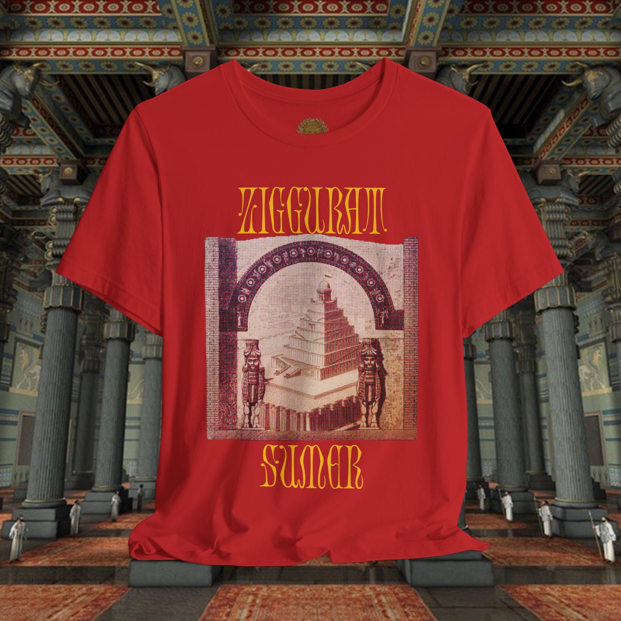 Ziggurat Sumer Mesopotamian Graphic T-Shirt