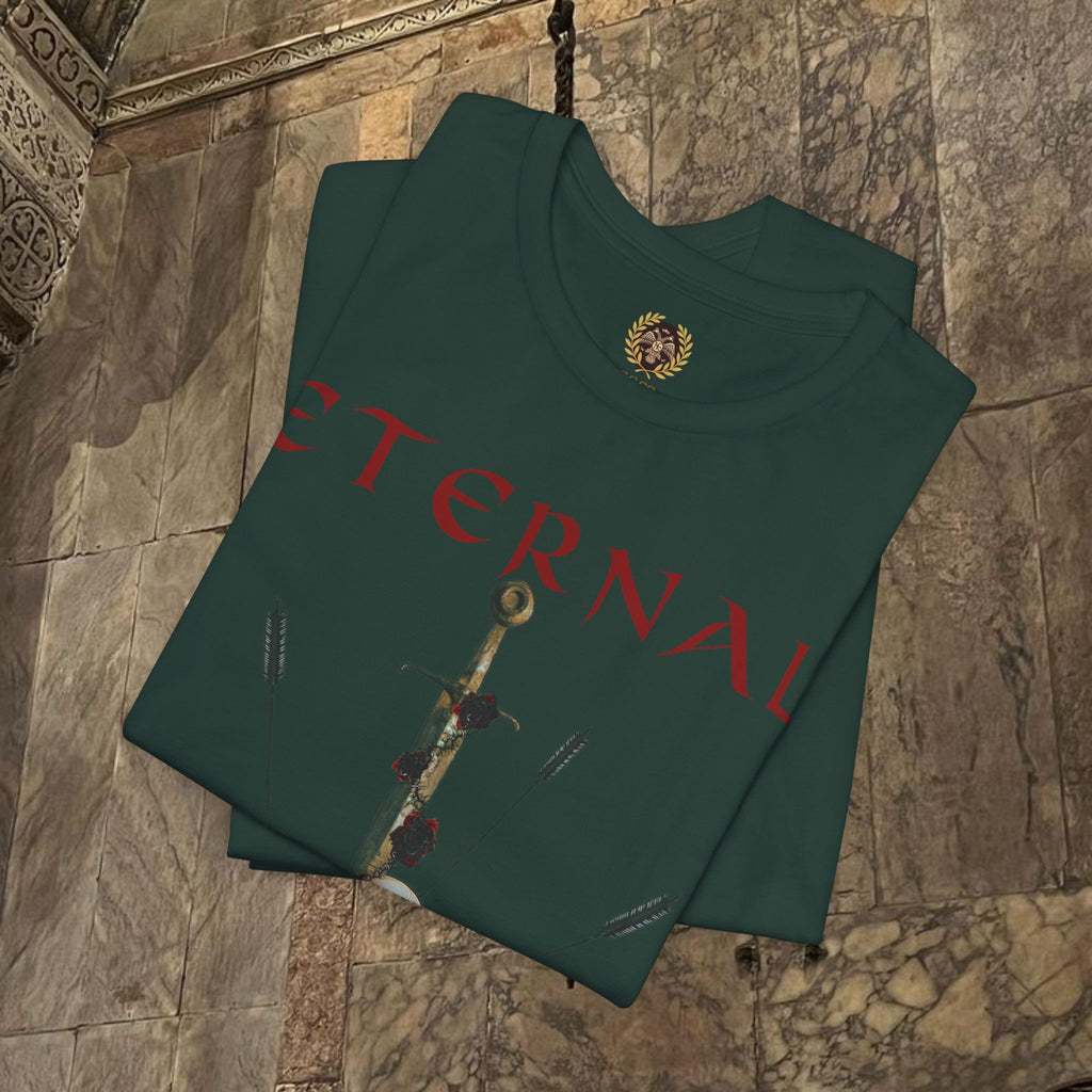 Eternal Glory of the Last Battle Cotton Graphic T-Shirt