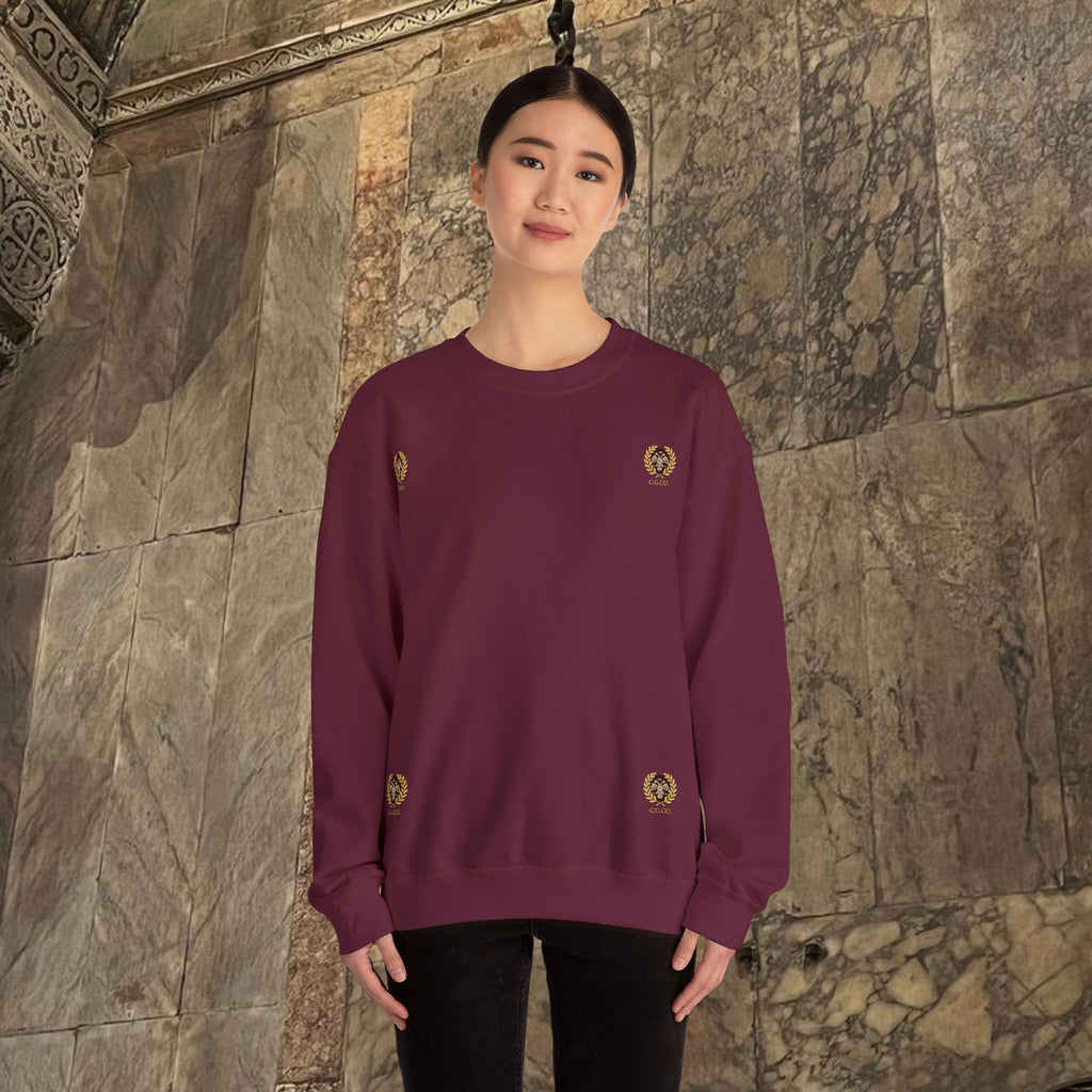The Last Great Emperor Byzantine Inspired Crewneck Sweatshirt Back Version