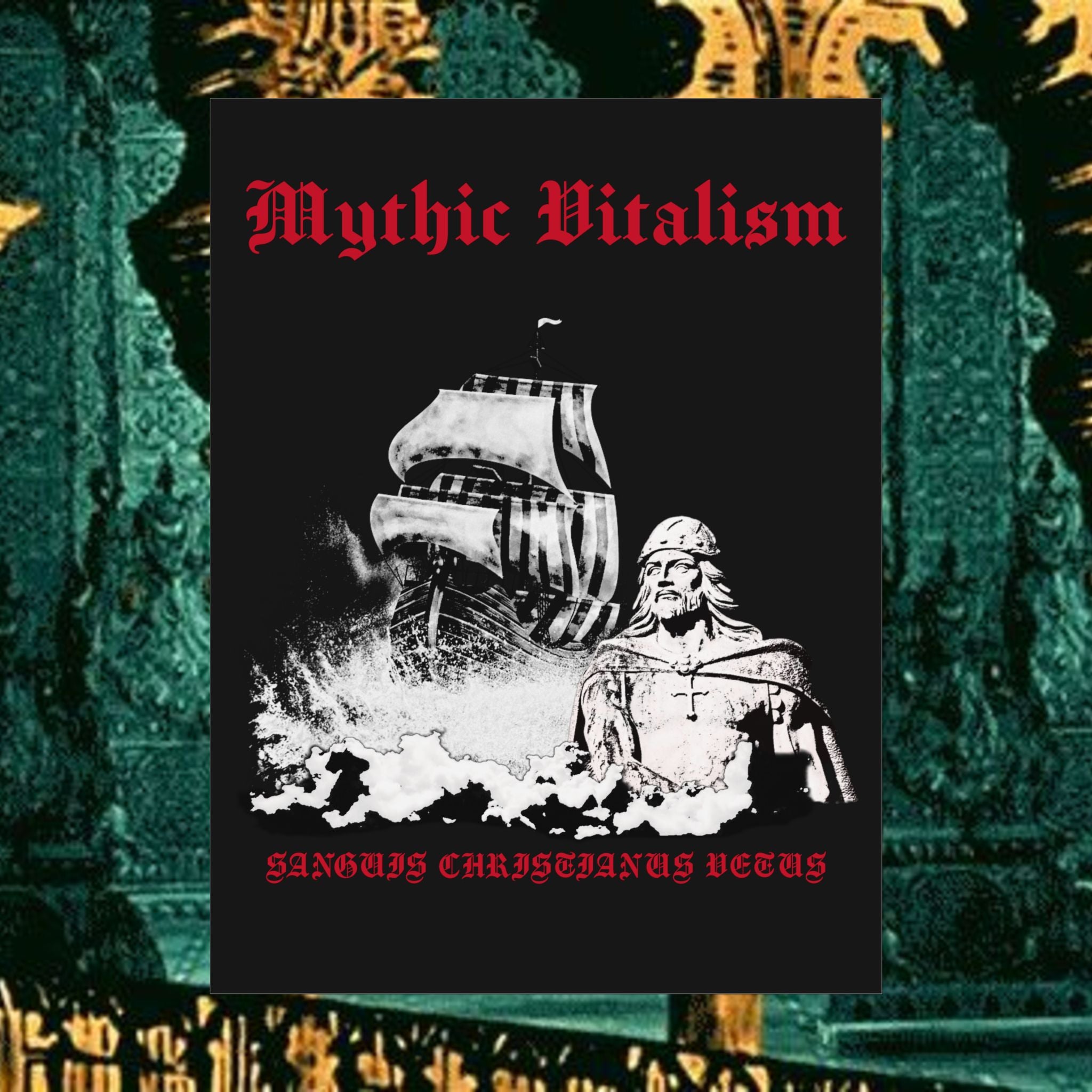 Mythical Vitalism, Sanguis Christianus Vetus Adventure and Exploration Inspired Rolled Posters