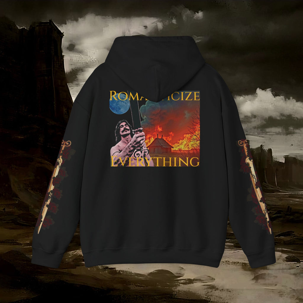 The Barbarian's Mirror Medieval Fantasy Inspired Unisex Hoodie