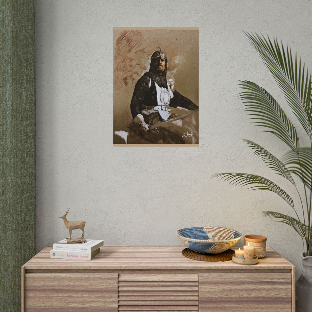 The Knight's Rest Medieval Fantasy Print