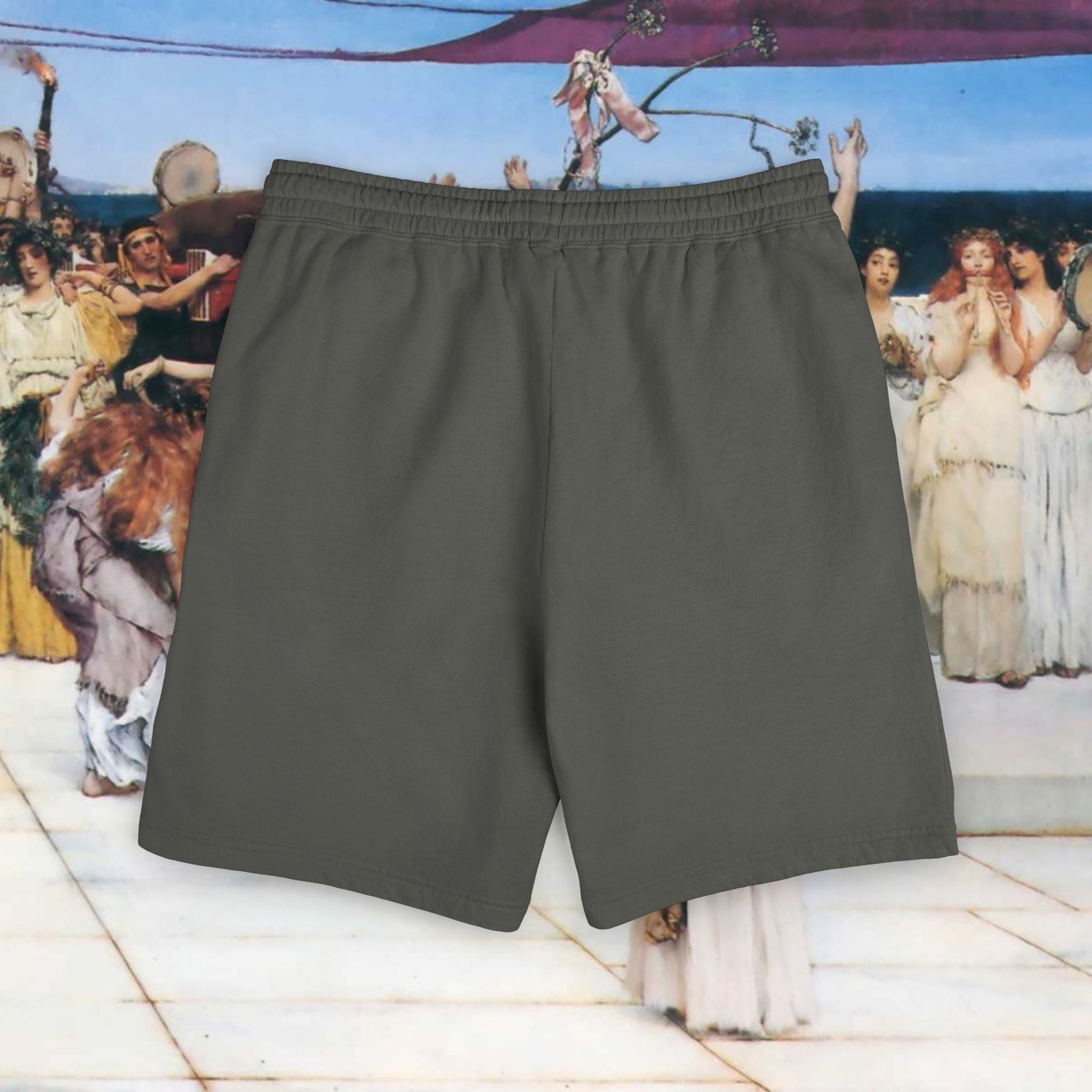 Mediterranean Coast Cotton Shorts