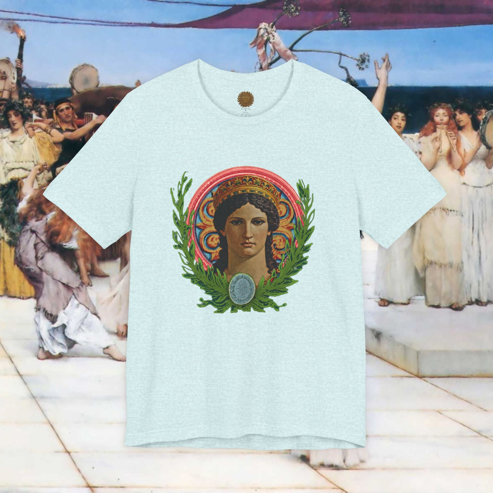 Hera's Wondering – Greek Goddess Coloured Diadem T-Shirt