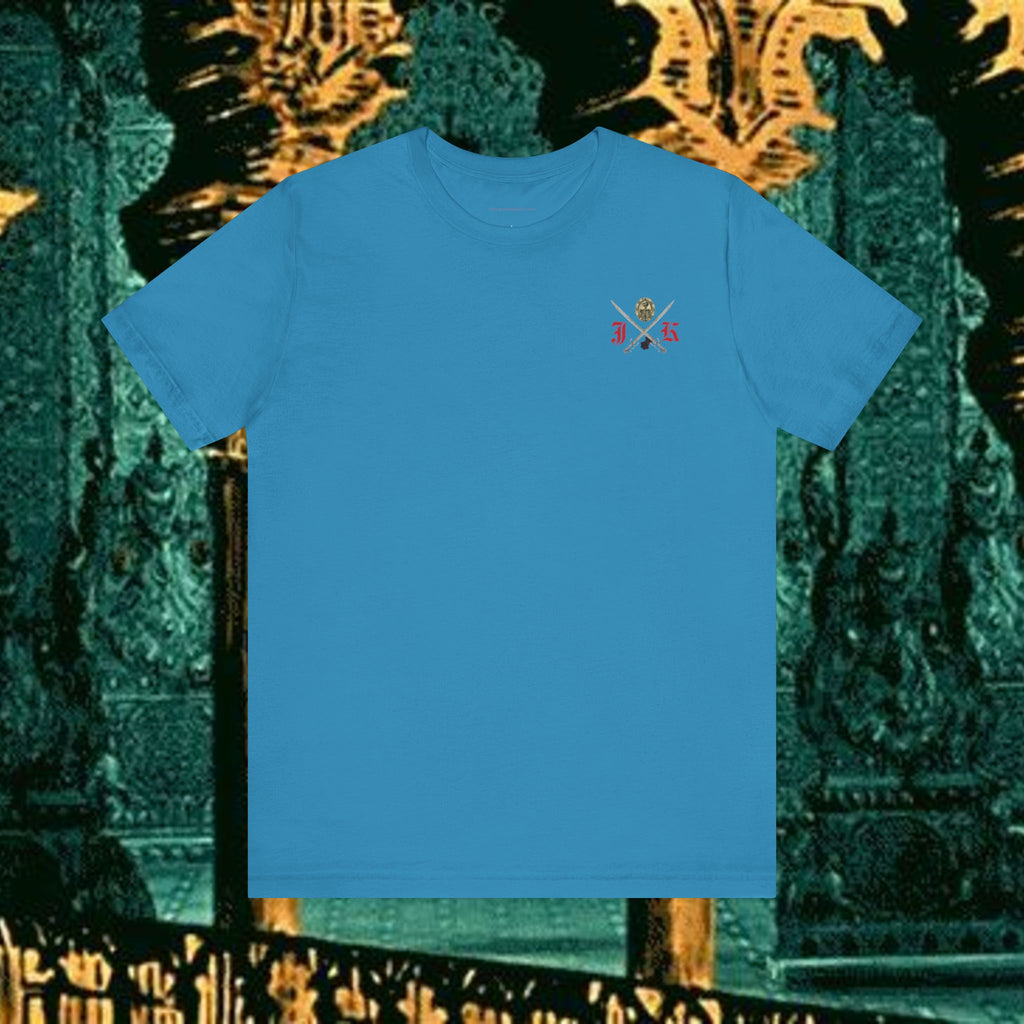 Mythic Vitalism, Sanguis Christianus Vetus Exploration and Adventure Inspired Graphic T Shirt Back Version