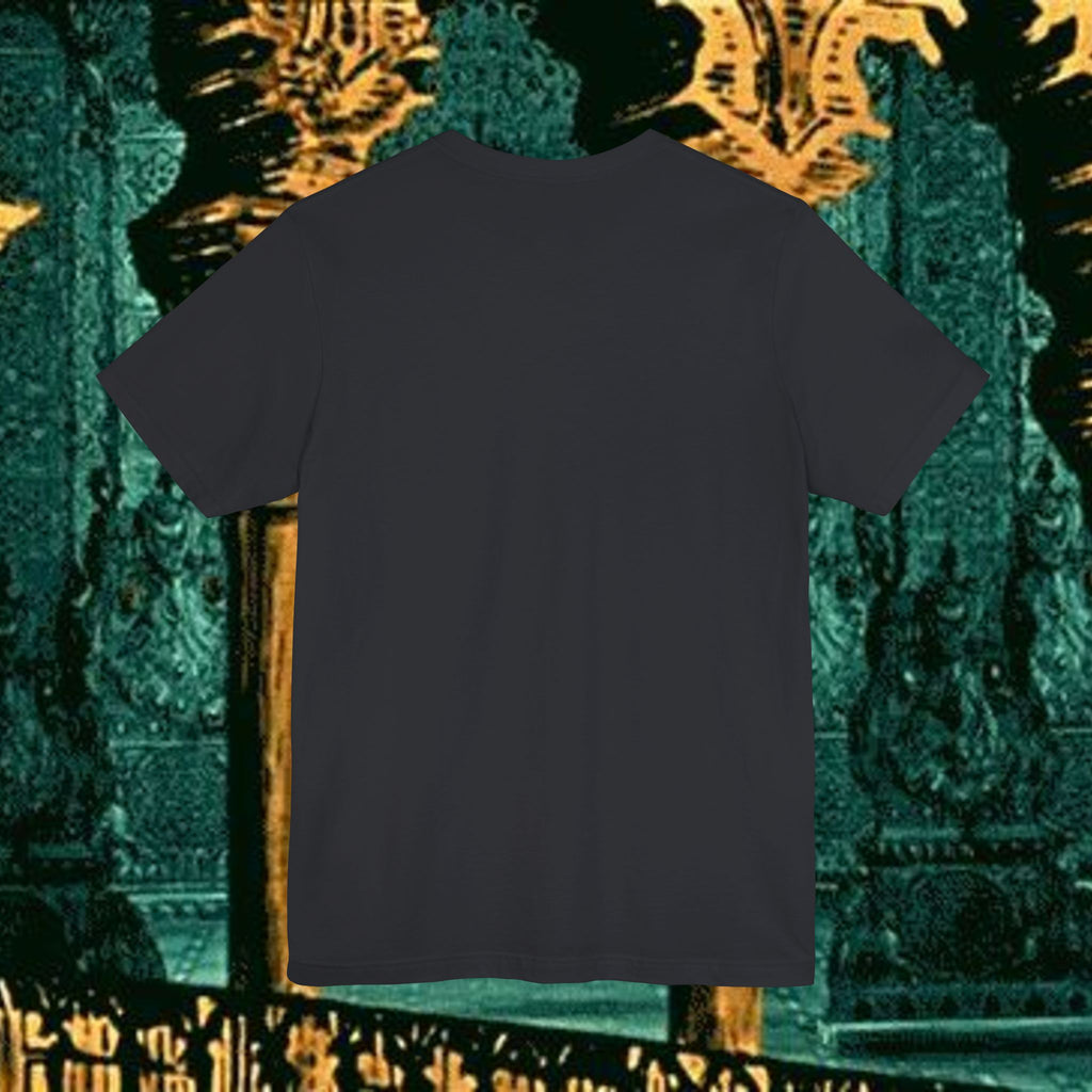 Mythic Vitalism, Sanguis Christianus Vetus Exploration and Adventure Inspired Graphic T Shirt Front Version