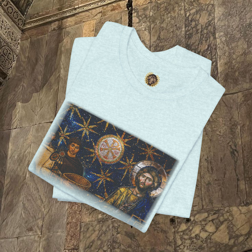 Justinian's Glory Byzantine Late Roman Inspired Graphic Shirt