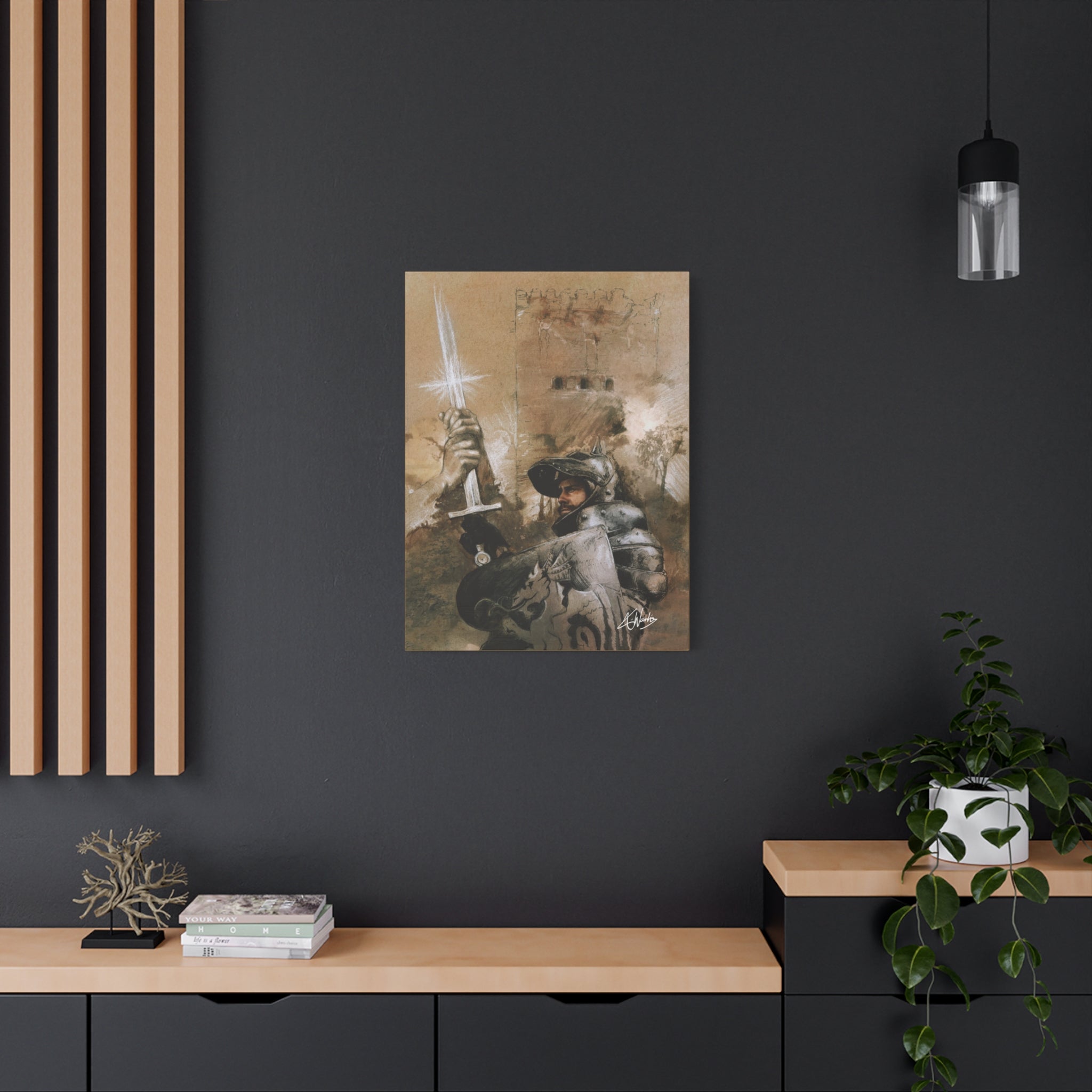The King's Destiny Medieval Fantasy Canvas