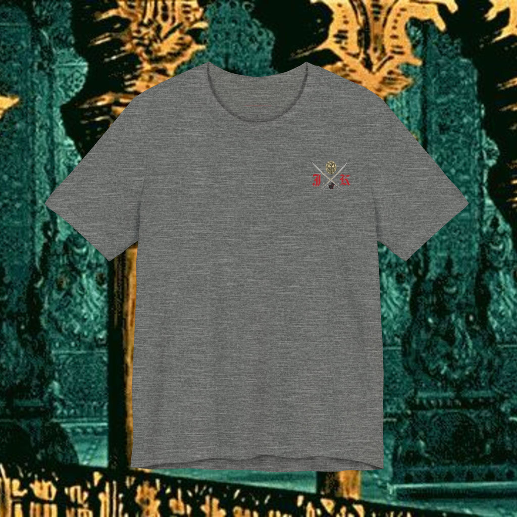 Mythic Vitalism, Sanguis Christianus Vetus Exploration and Adventure Inspired Graphic T Shirt Back Version