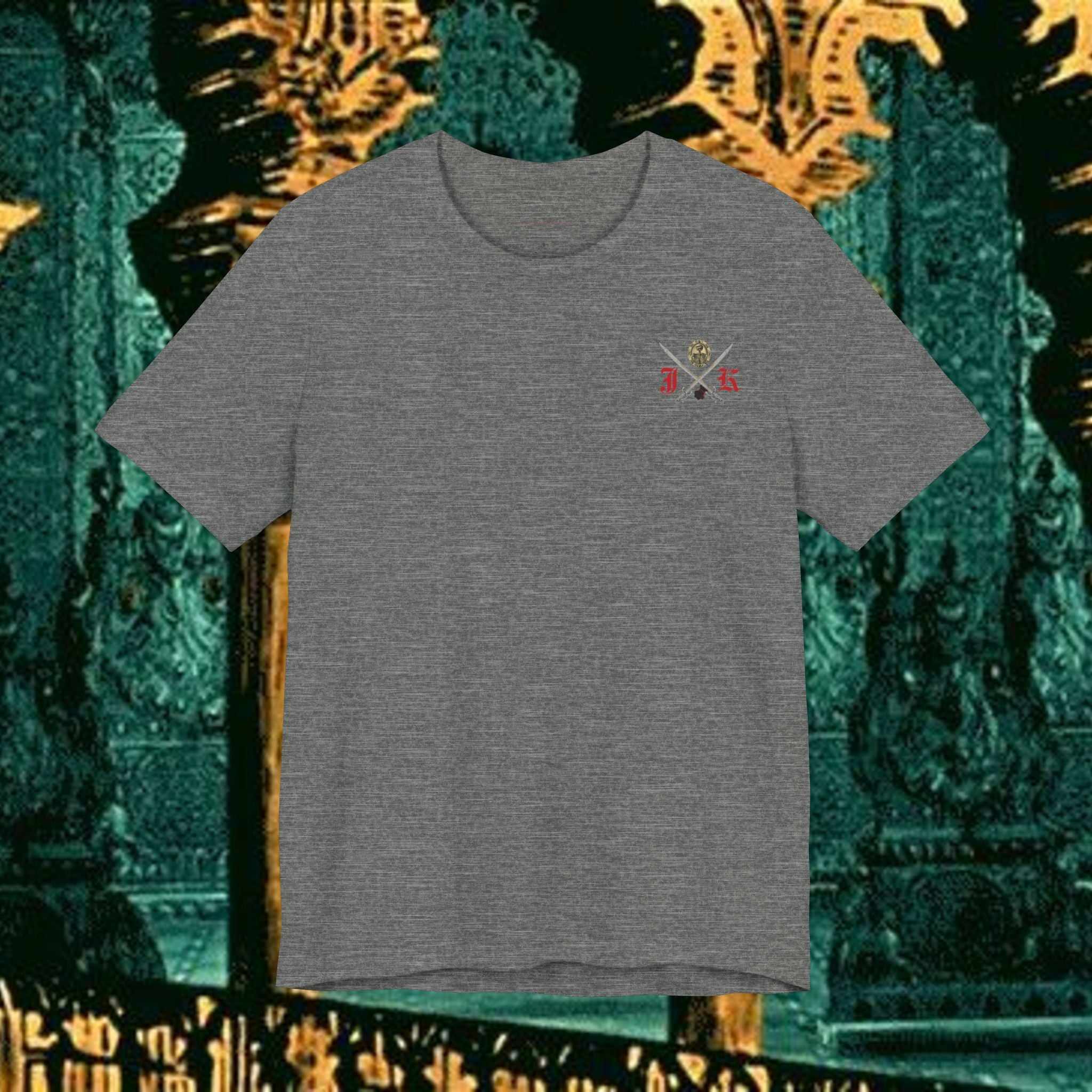 Mythic Vitalism, Sanguis Christianus Vetus Exploration and Adventure Inspired Graphic T Shirt Back Version