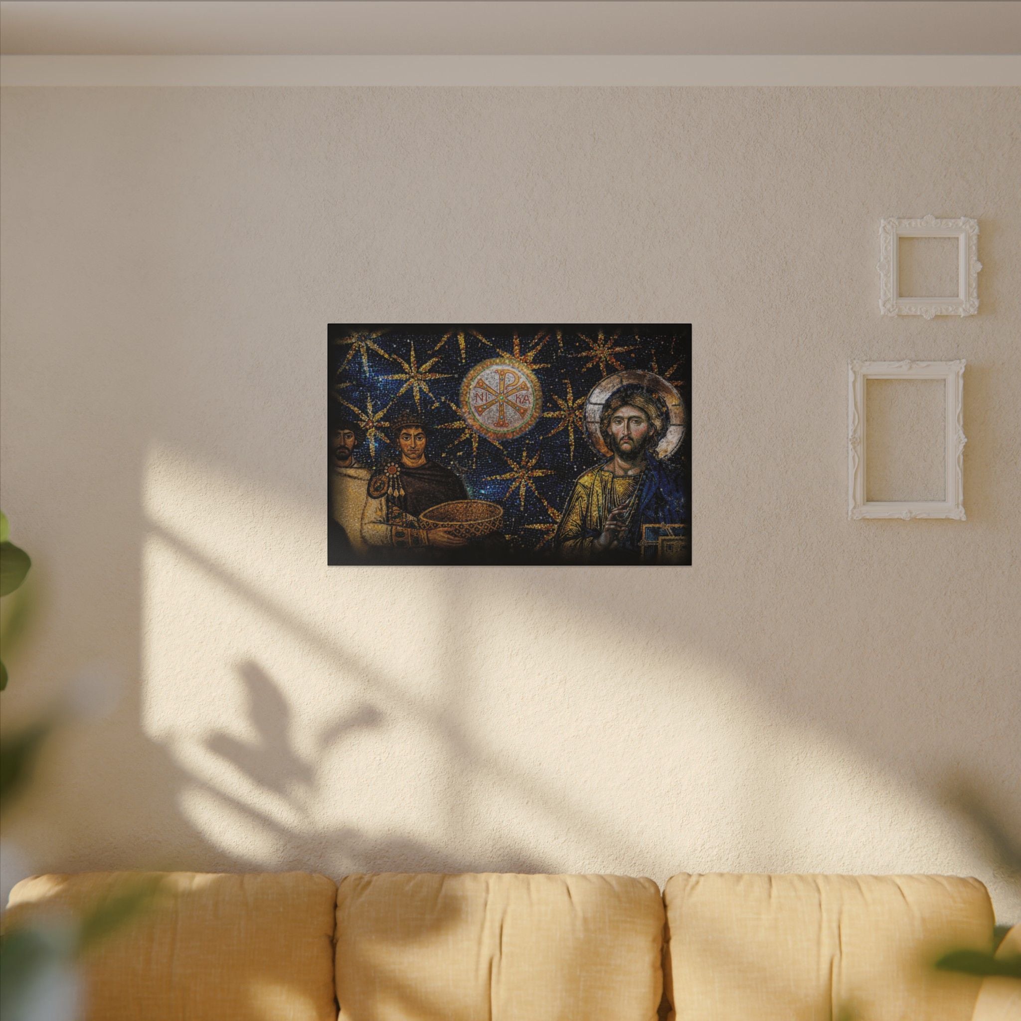 Justinian's Glory Byzantine Late Roman Inspired Matte Canvas, Stretched, (Multi-Size)