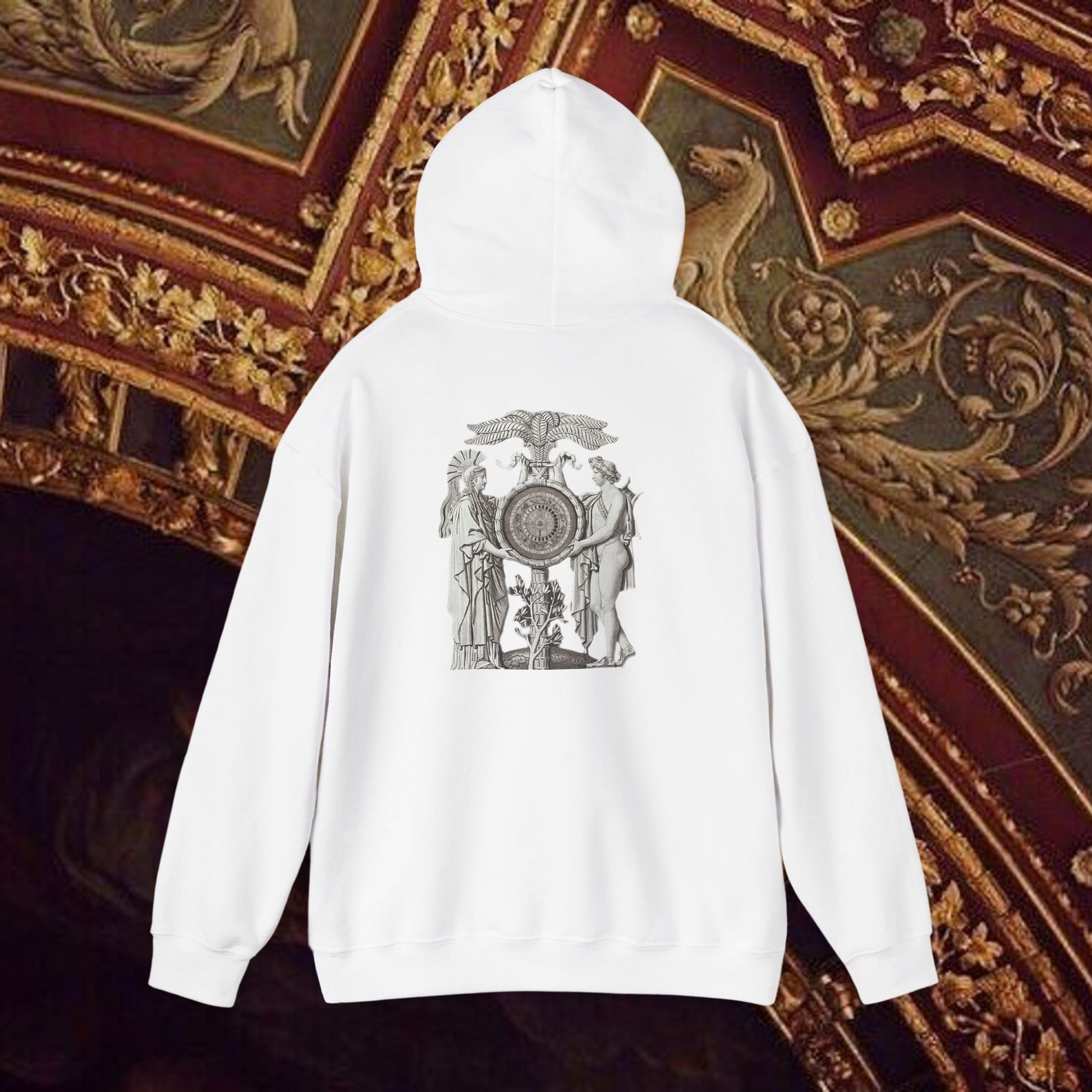 Astrological Vision Hoodie - Esoteric Mystical Graphic Hoodie - Back Version