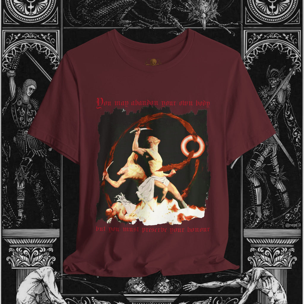 The Samurai's Vengeance Medieval Fantasy Graphic Shirt