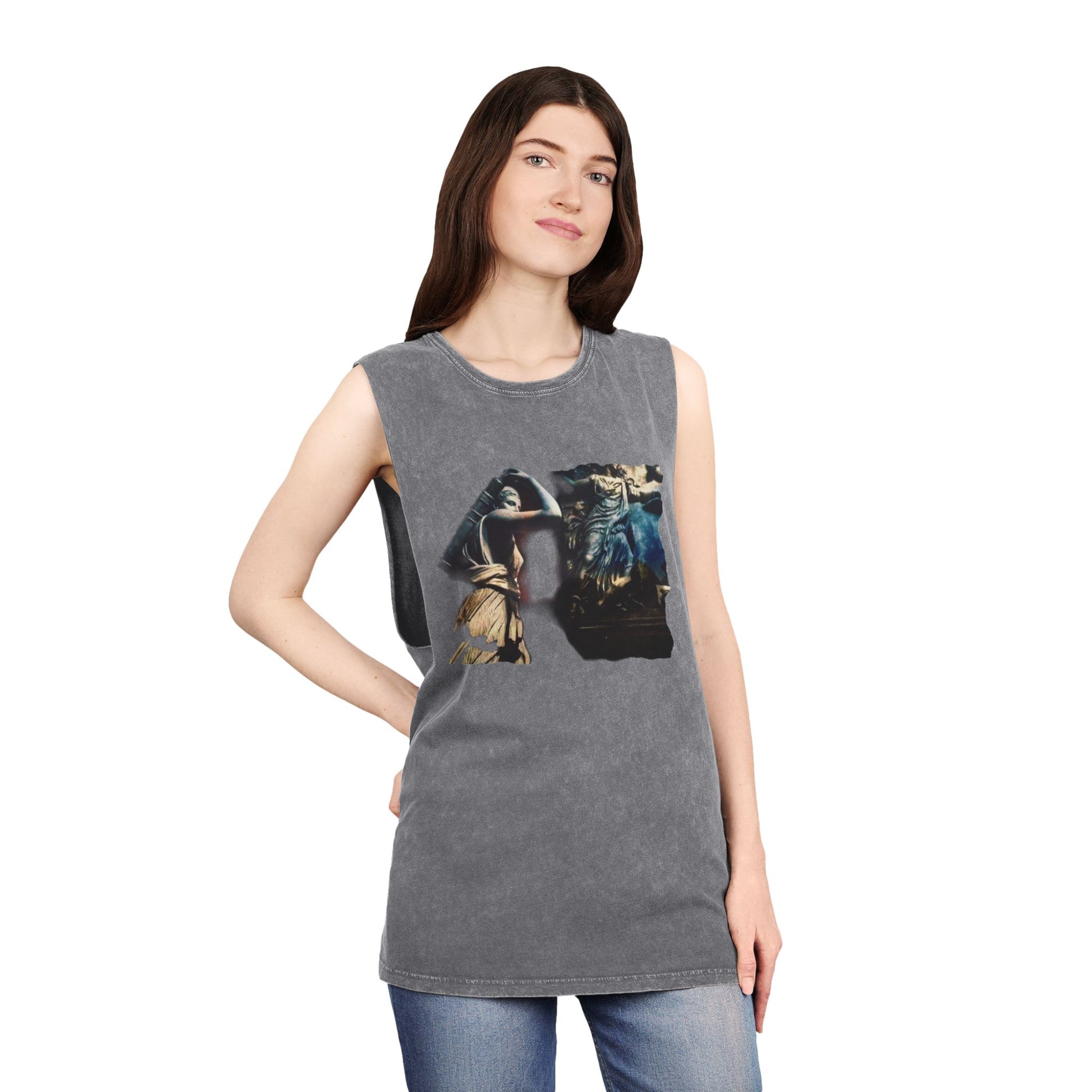Artimus Fury Stonewash Tank Top, Graphic Top